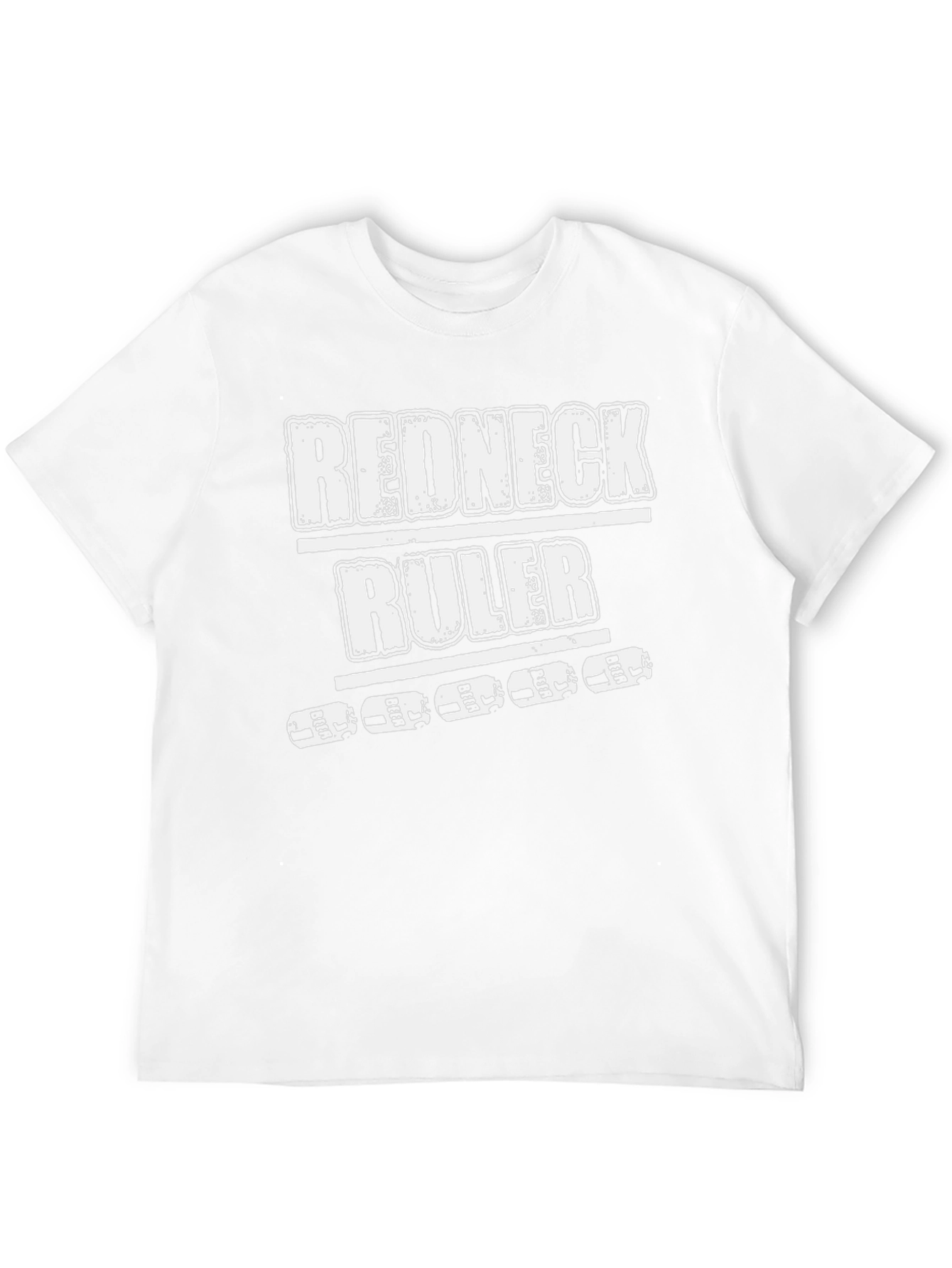 Redneck Ruler Beer Can T-Shirt