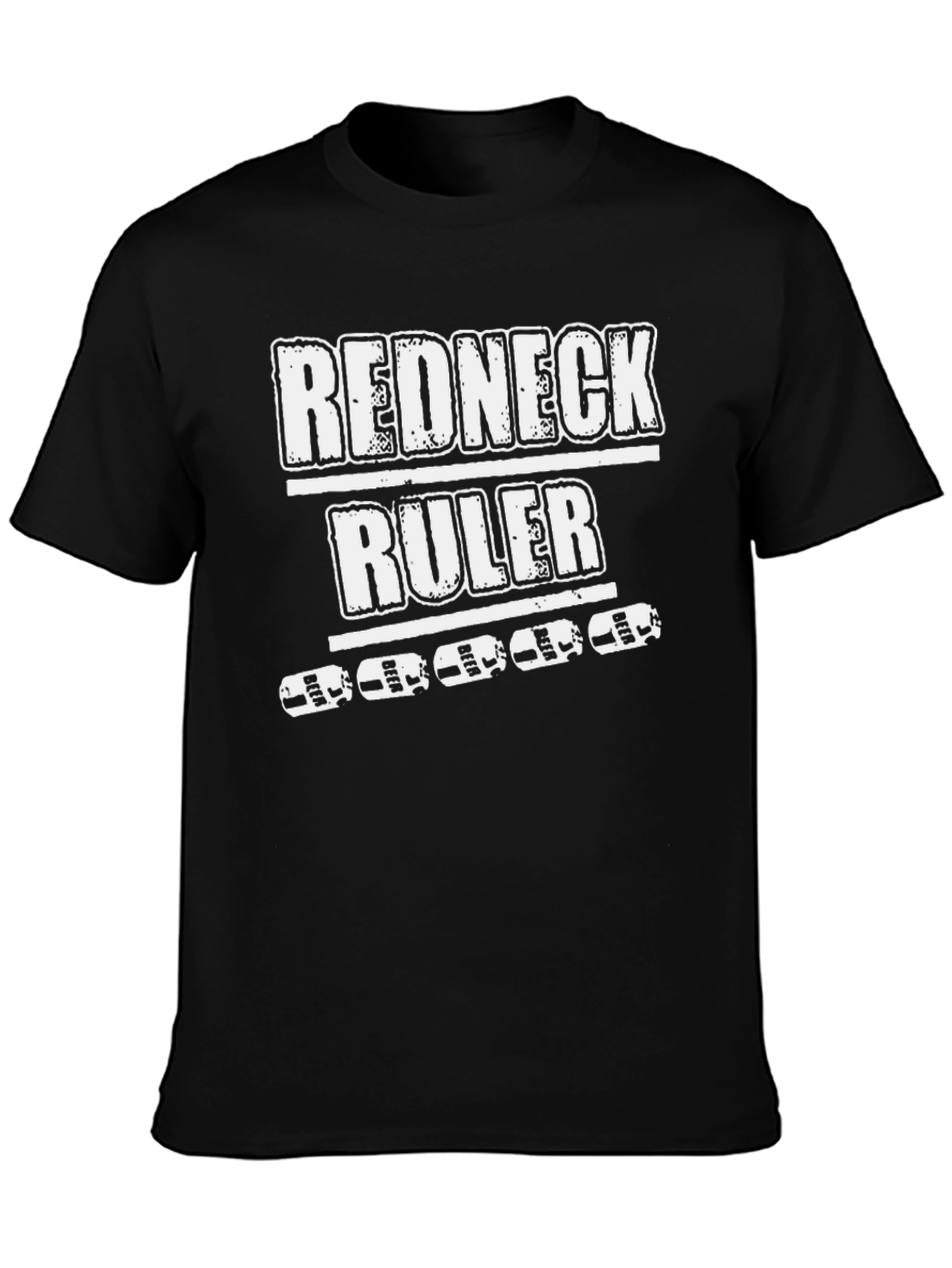 Redneck Ruler Beer Can T-Shirt