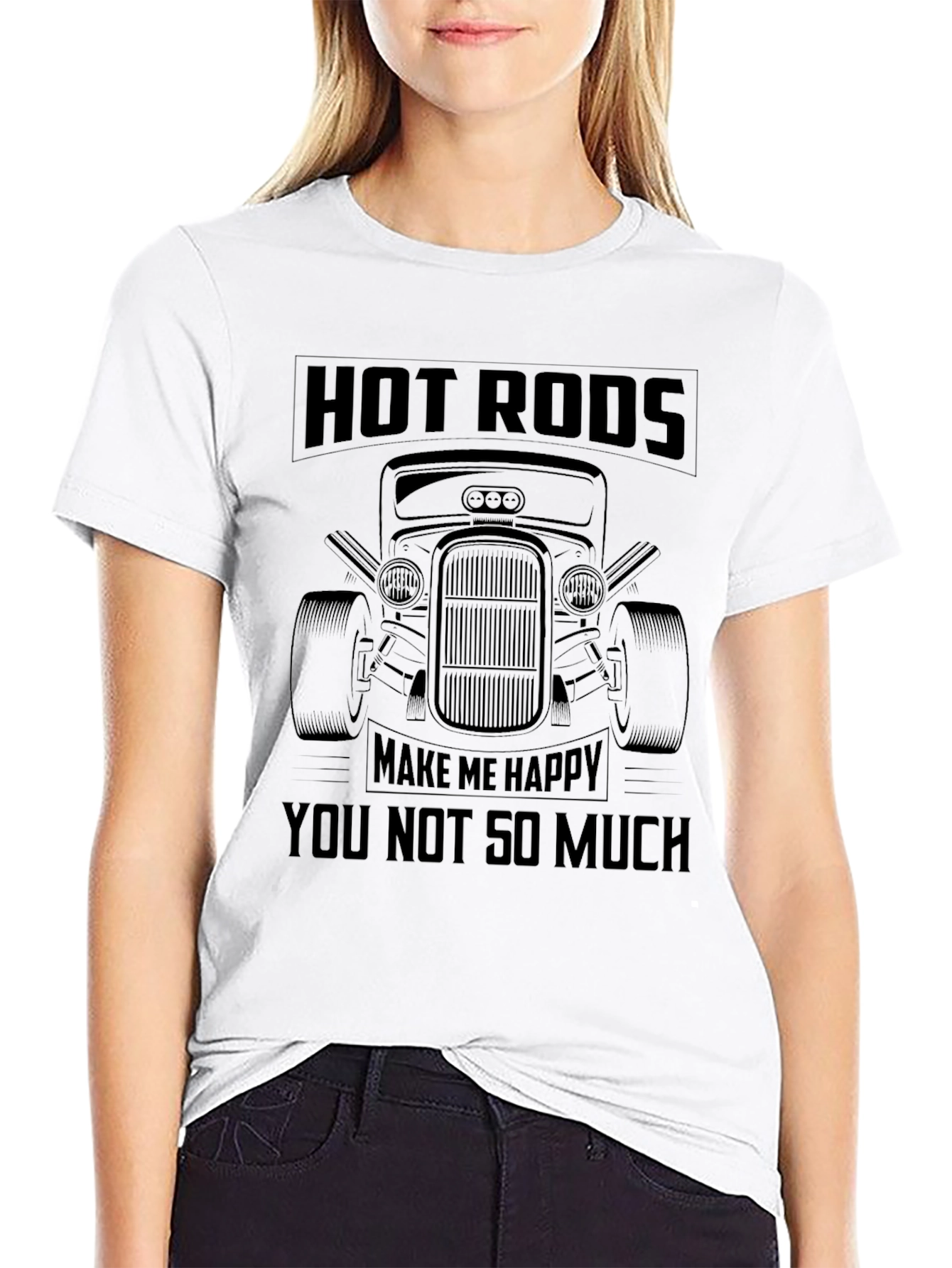 Hot Rods Make Me Happy T-Shirt