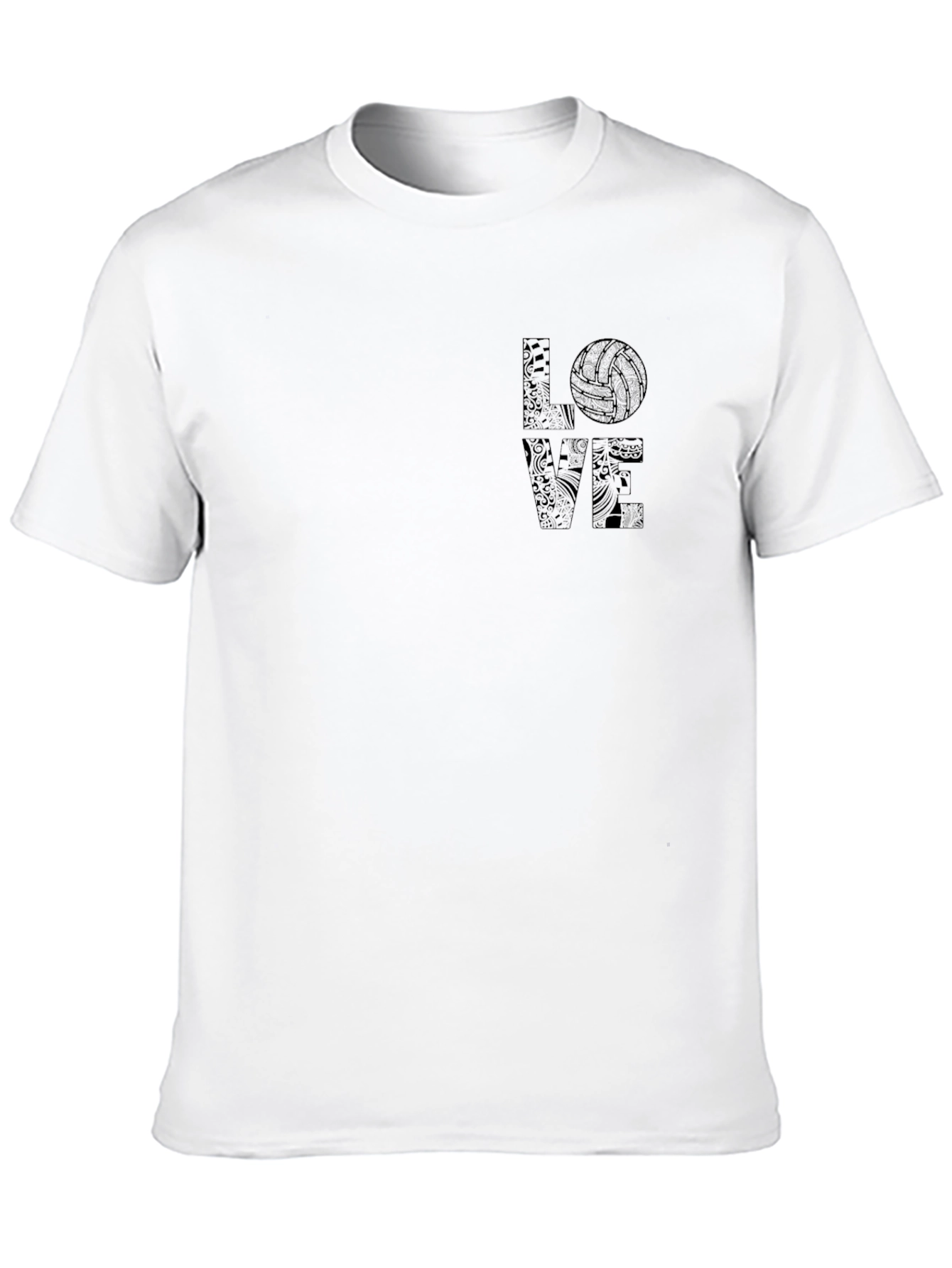 Volleyball LOVE T-Shirt - Stylish & Comfortable