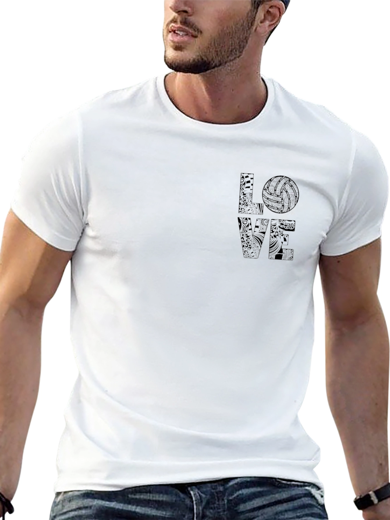 Volleyball LOVE T-Shirt - Stylish & Comfortable