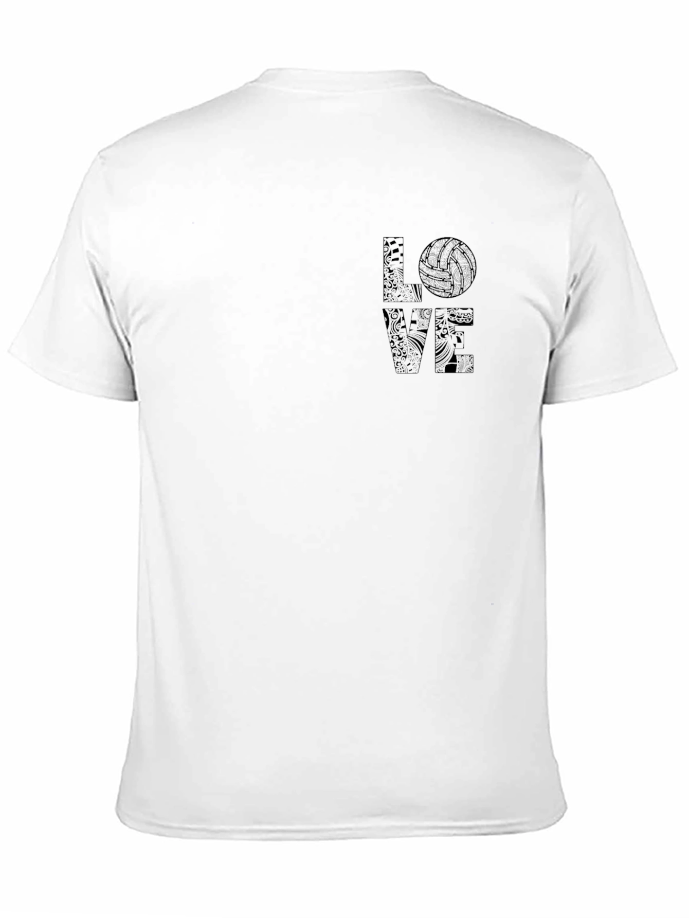 Volleyball LOVE T-Shirt - Stylish & Comfortable