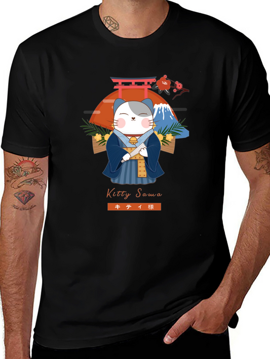 Japanese Kitty Sawa T-Shirt