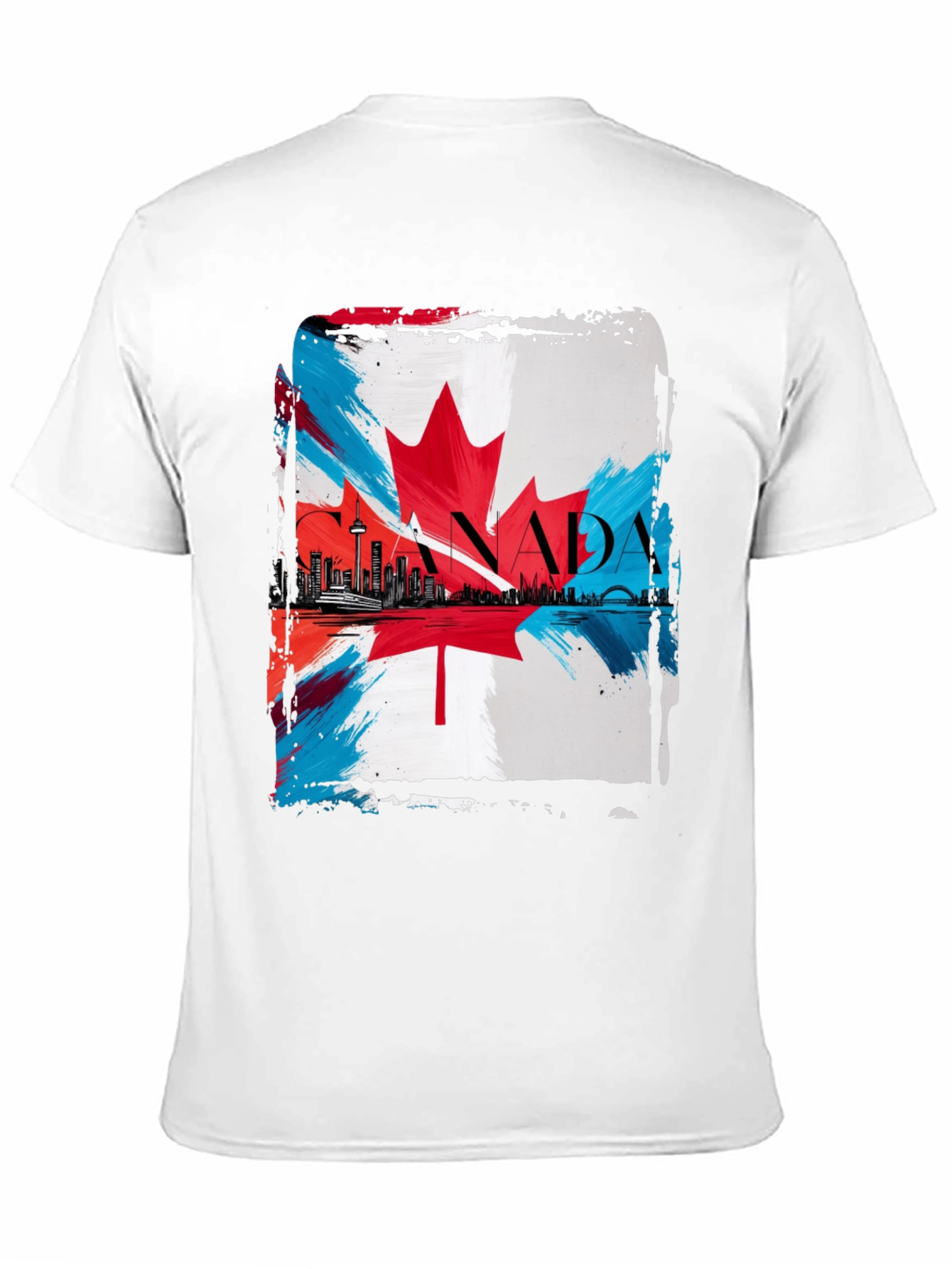 Canada Flag T-Shirt - Patriotic Graphic Tee