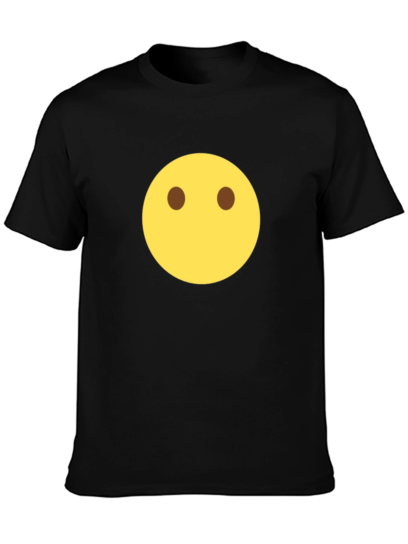 Minimalist Emoji T-Shirt - Simple Expression Tee