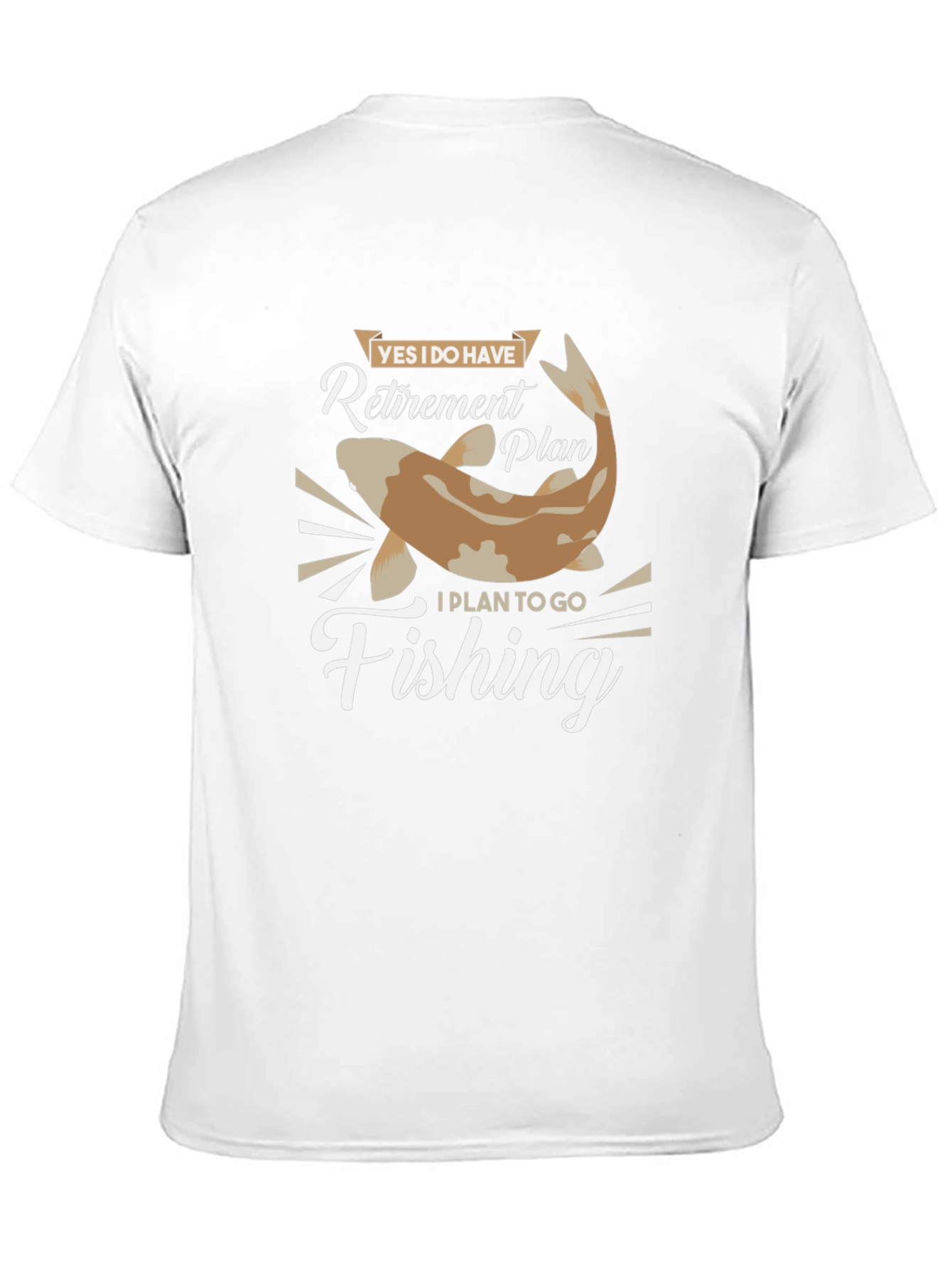Retirement Plan Fishing T-Shirt