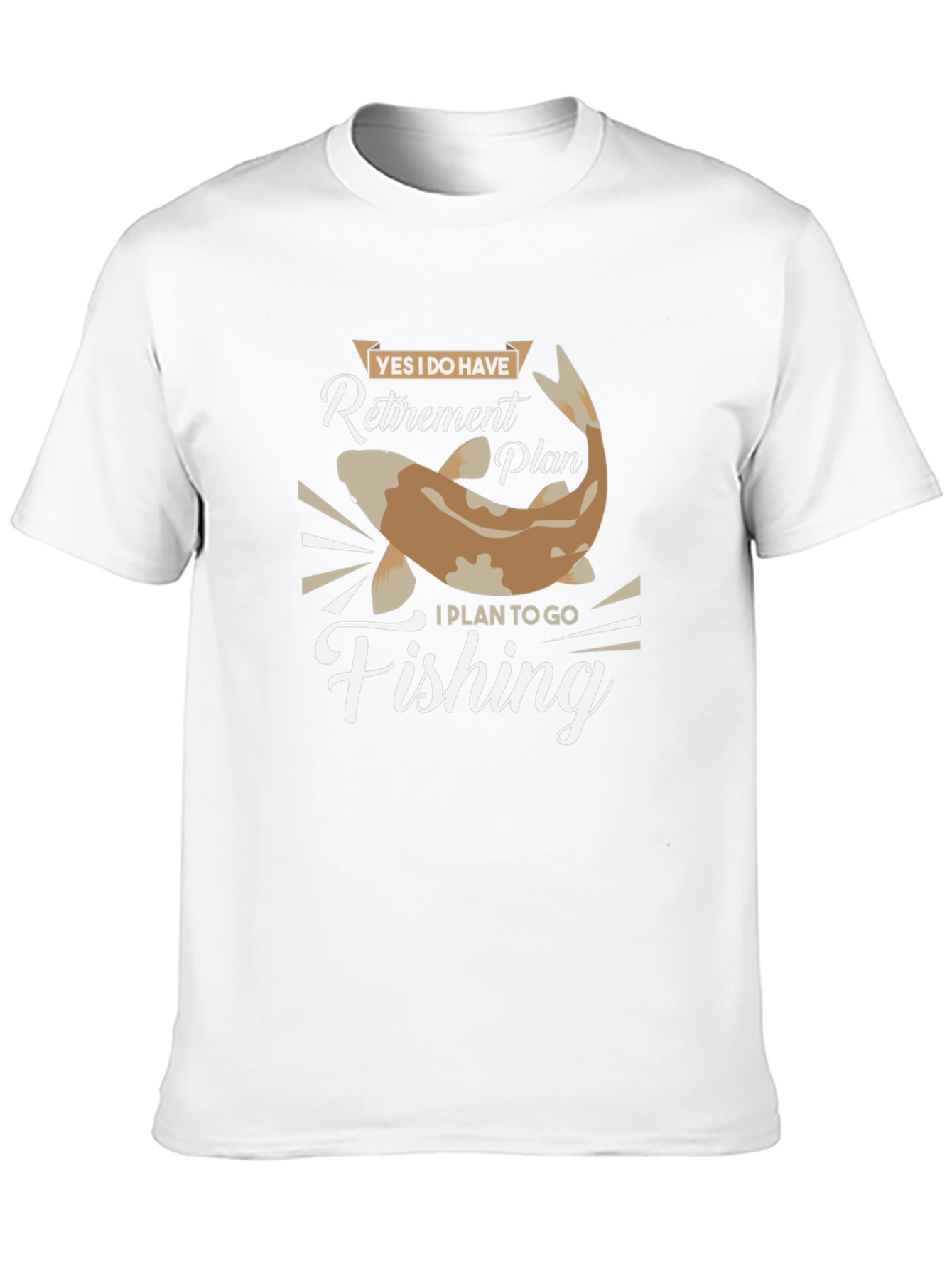 Retirement Plan Fishing T-Shirt