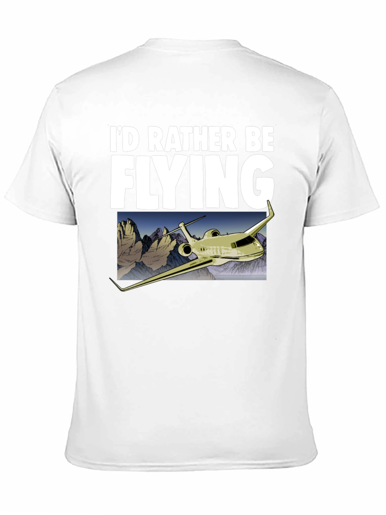 Id Rather Be Flying T-Shirt