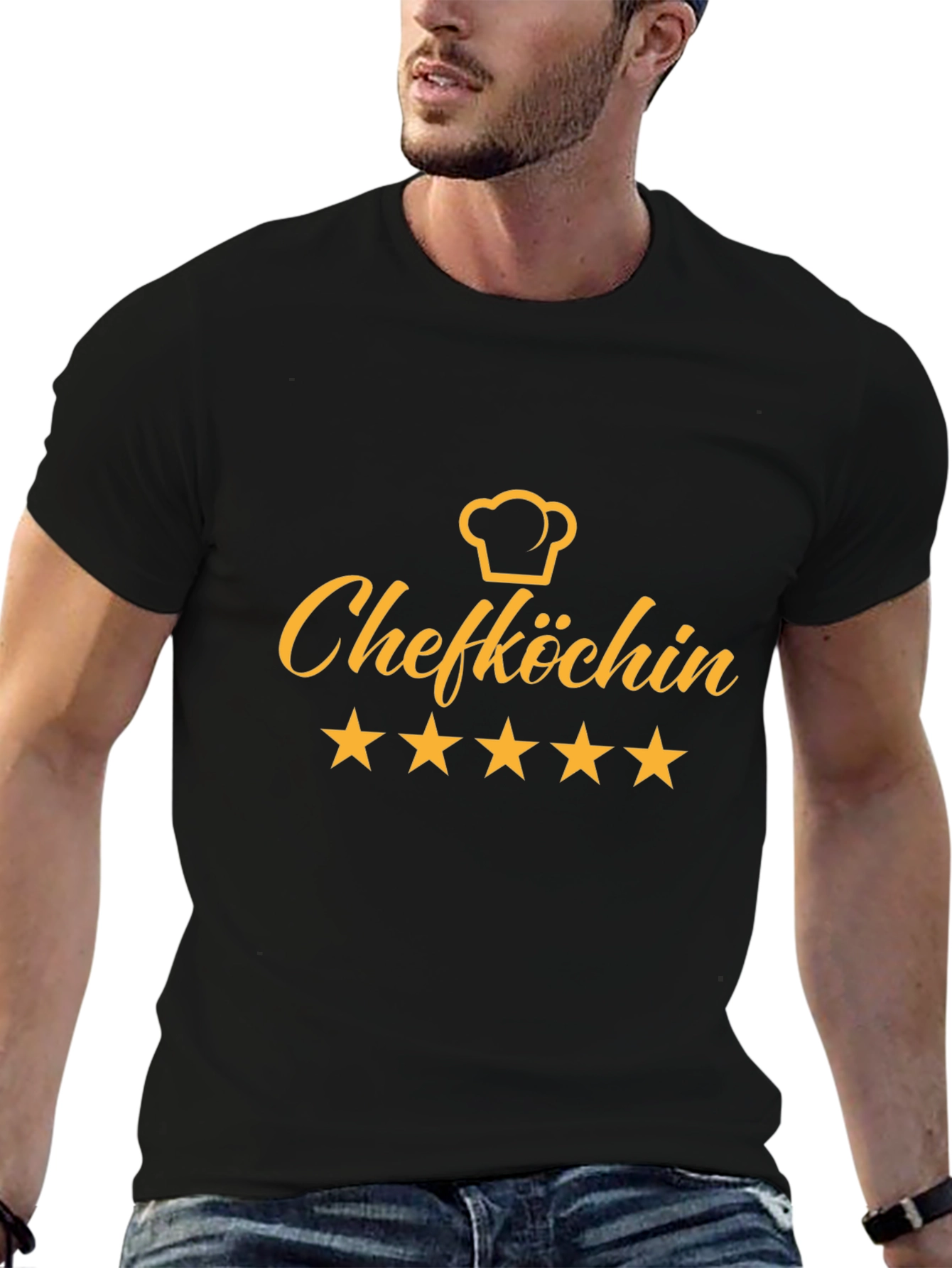 Chefkoch German Cook T-Shirt Black