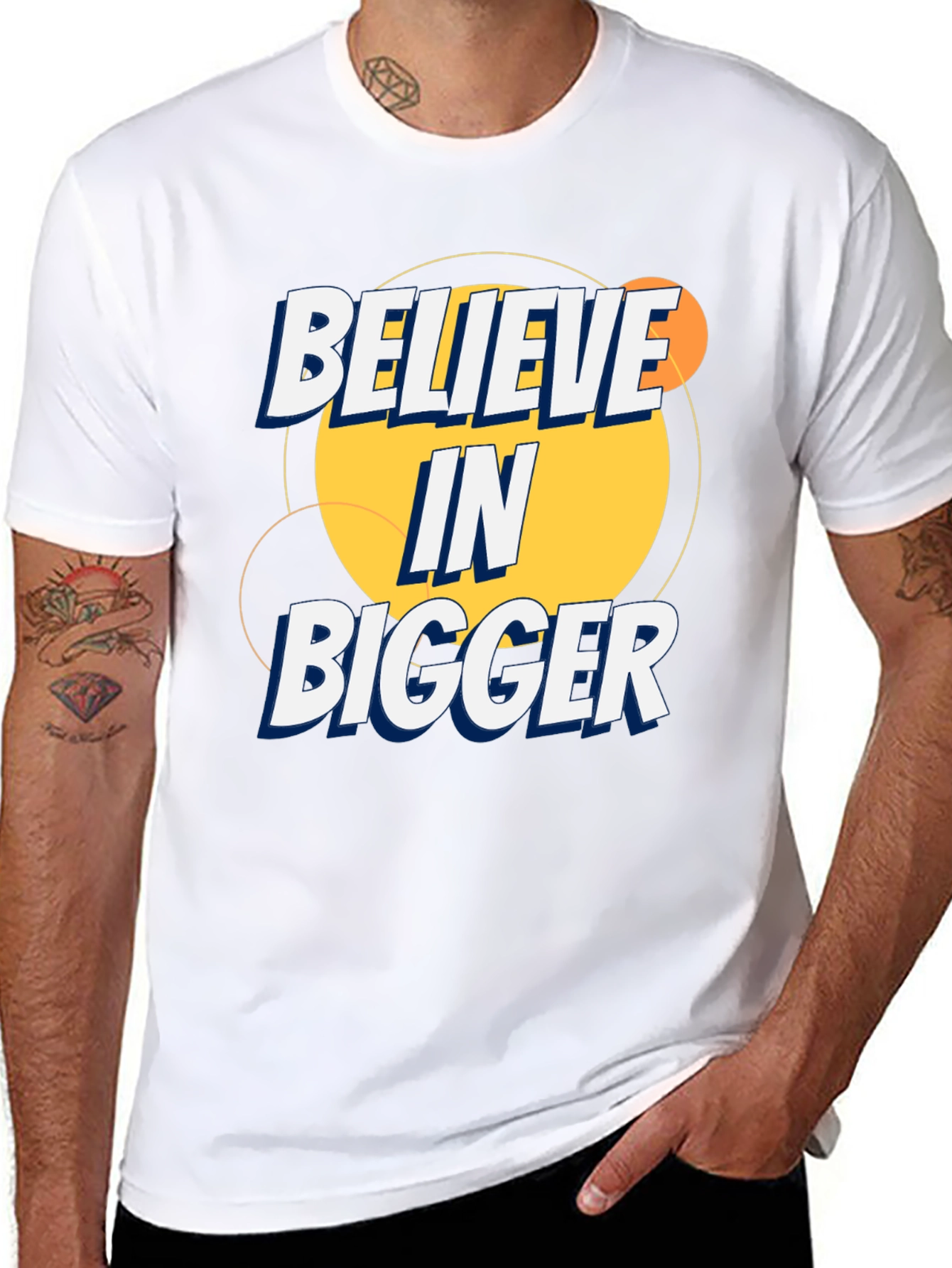 Believe in Bigger Graphic T-Shirt