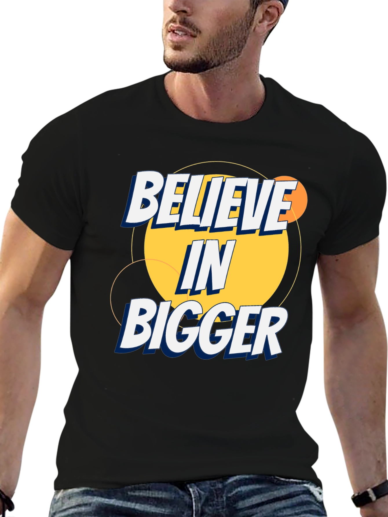 Believe in Bigger Graphic T-Shirt