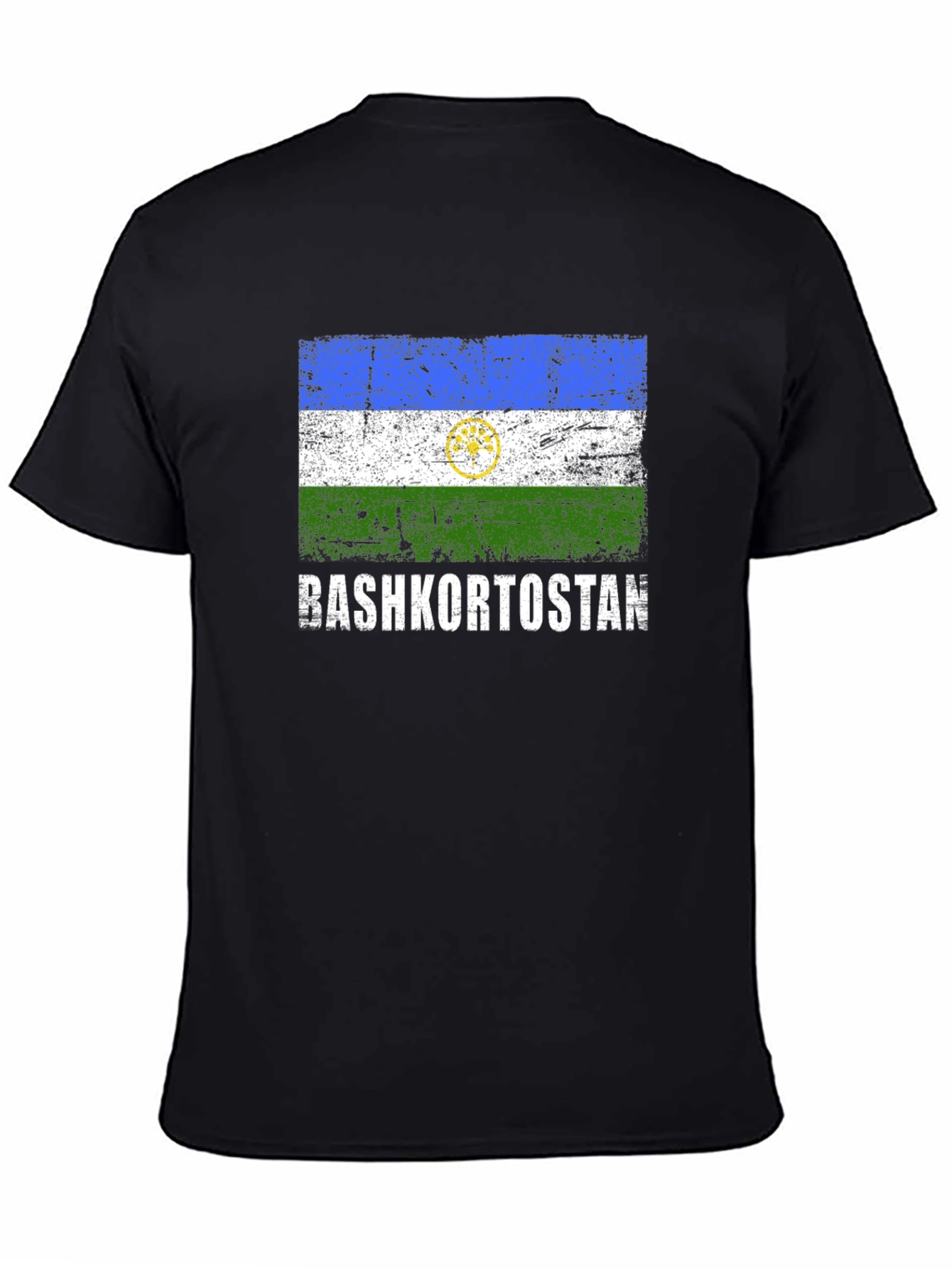 Bashkortostan Flag T-Shirt - Distressed Design