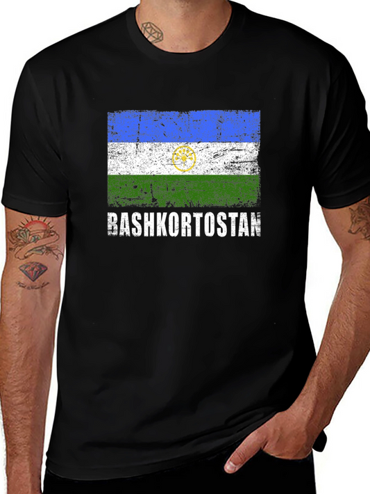 Bashkortostan Flag T-Shirt - Distressed Design