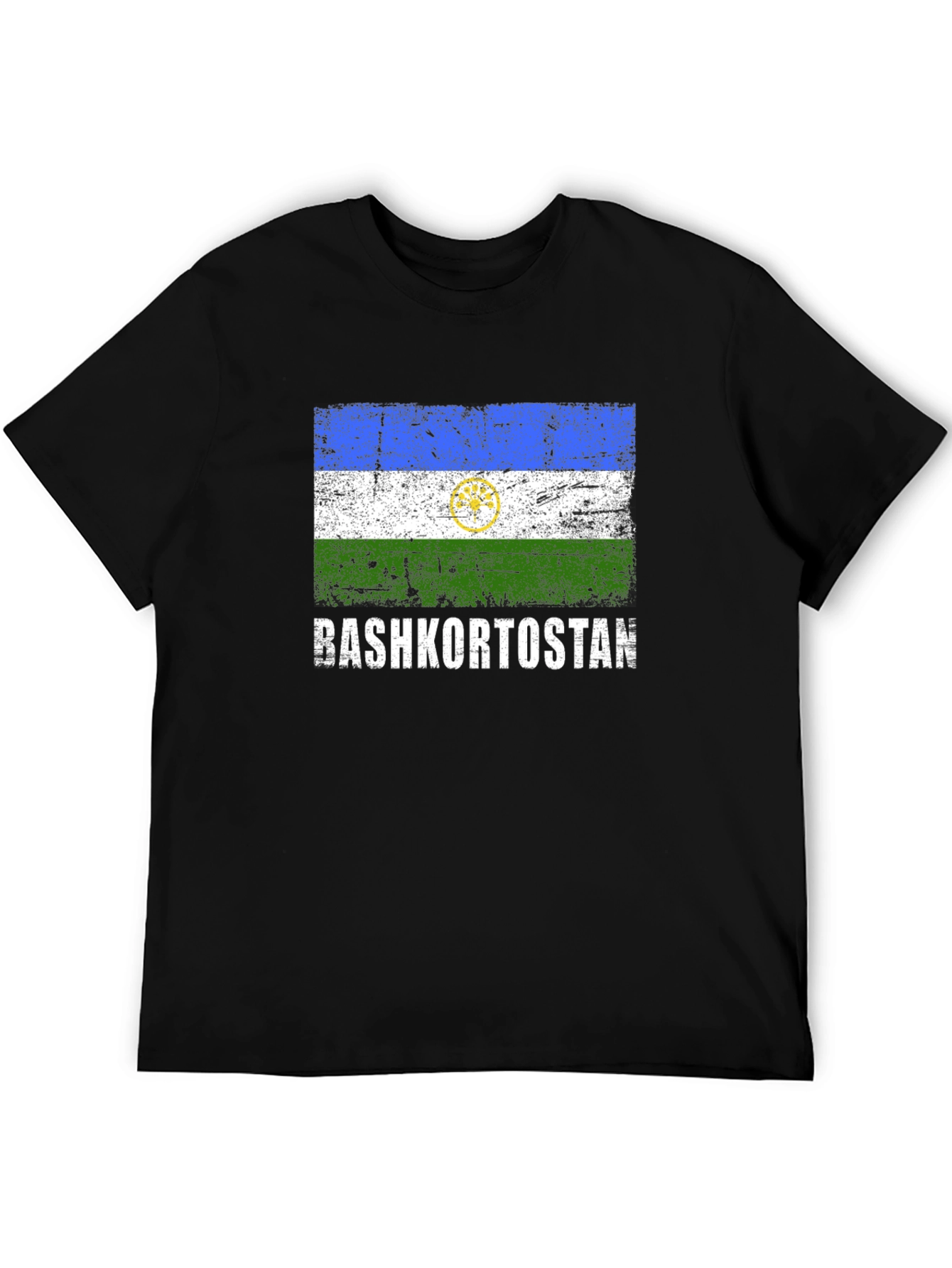 Bashkortostan Flag T-Shirt - Distressed Design
