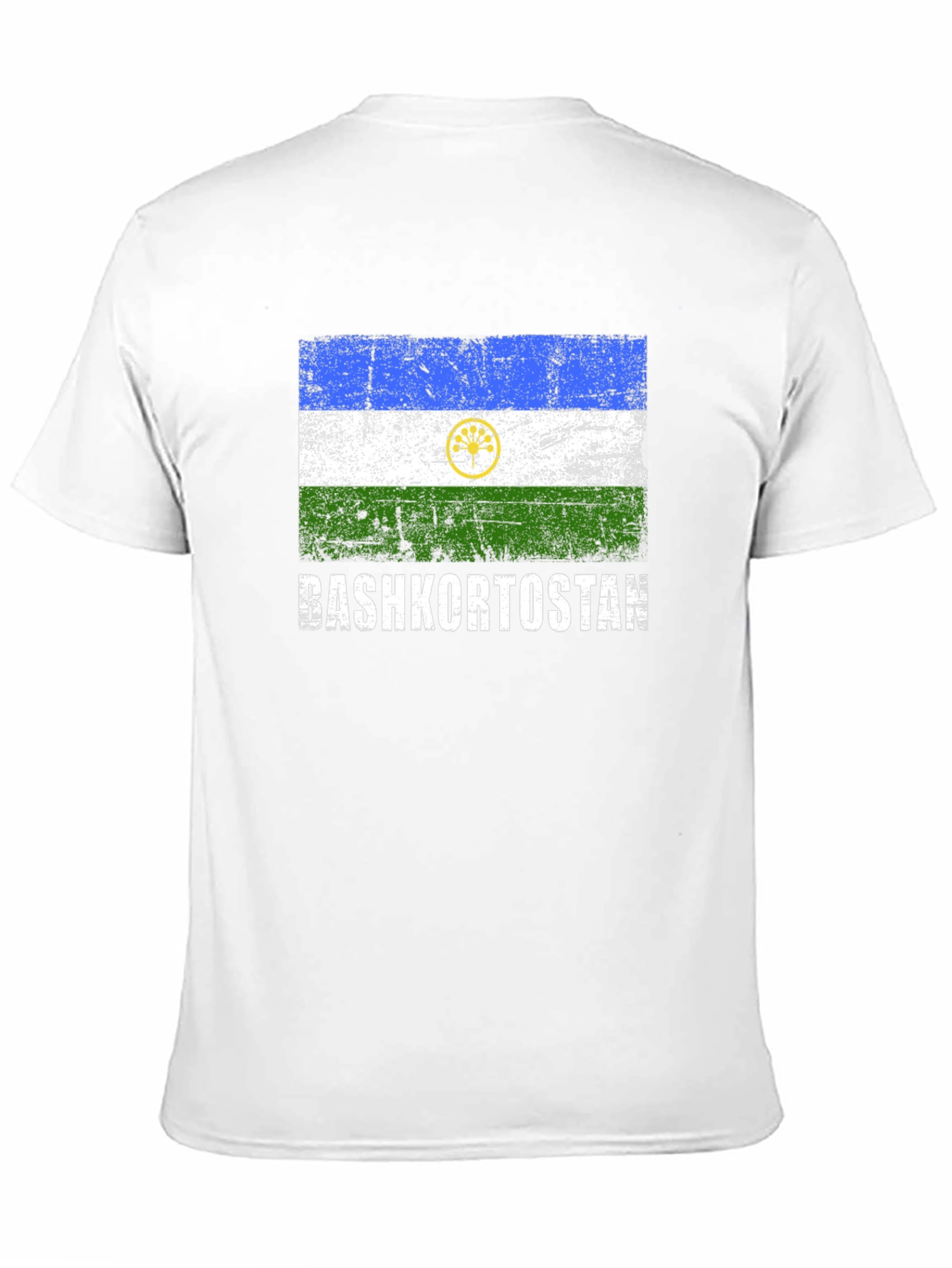 Bashkortostan Flag T-Shirt - Distressed Design