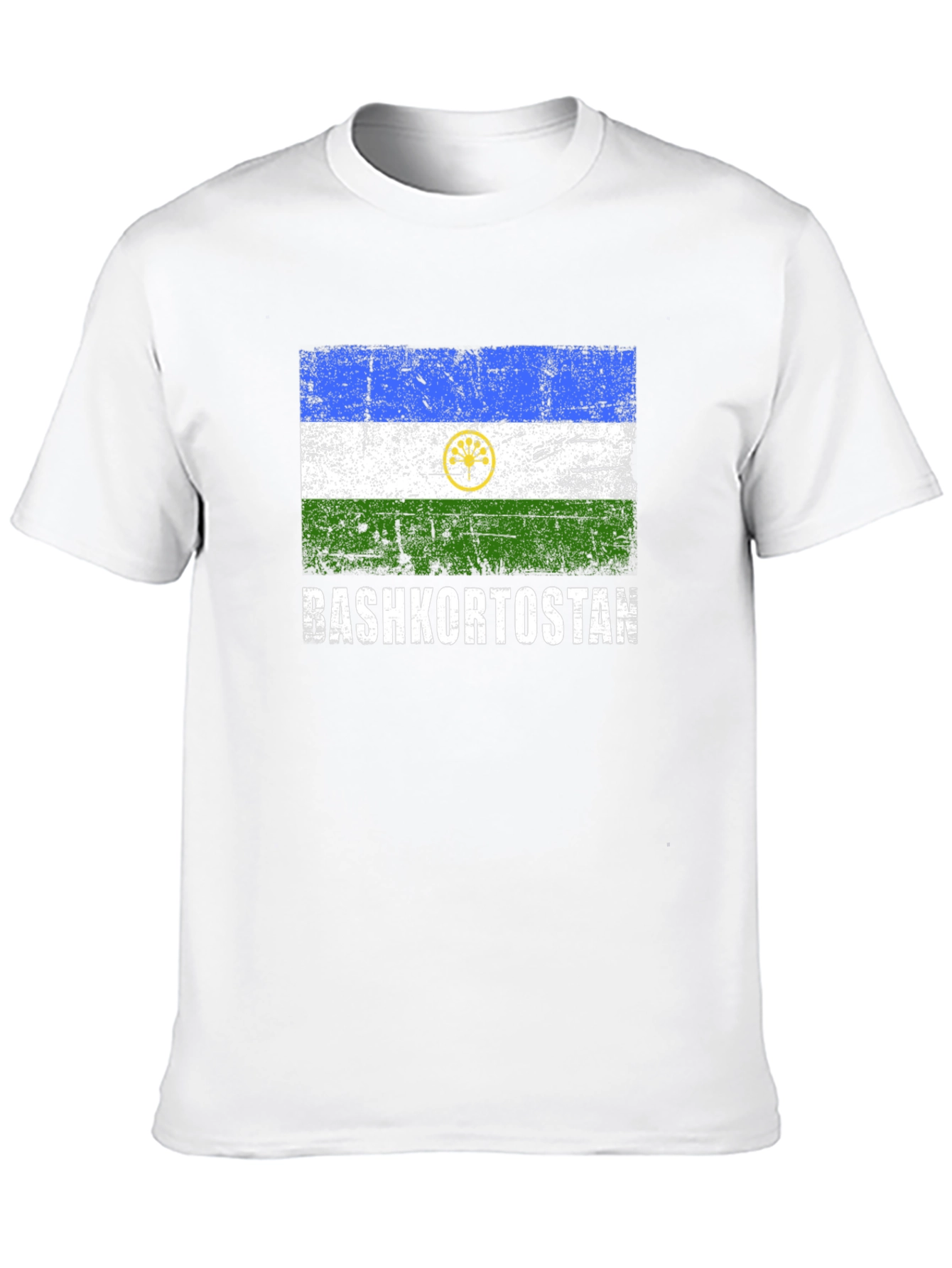 Bashkortostan Flag T-Shirt - Distressed Design