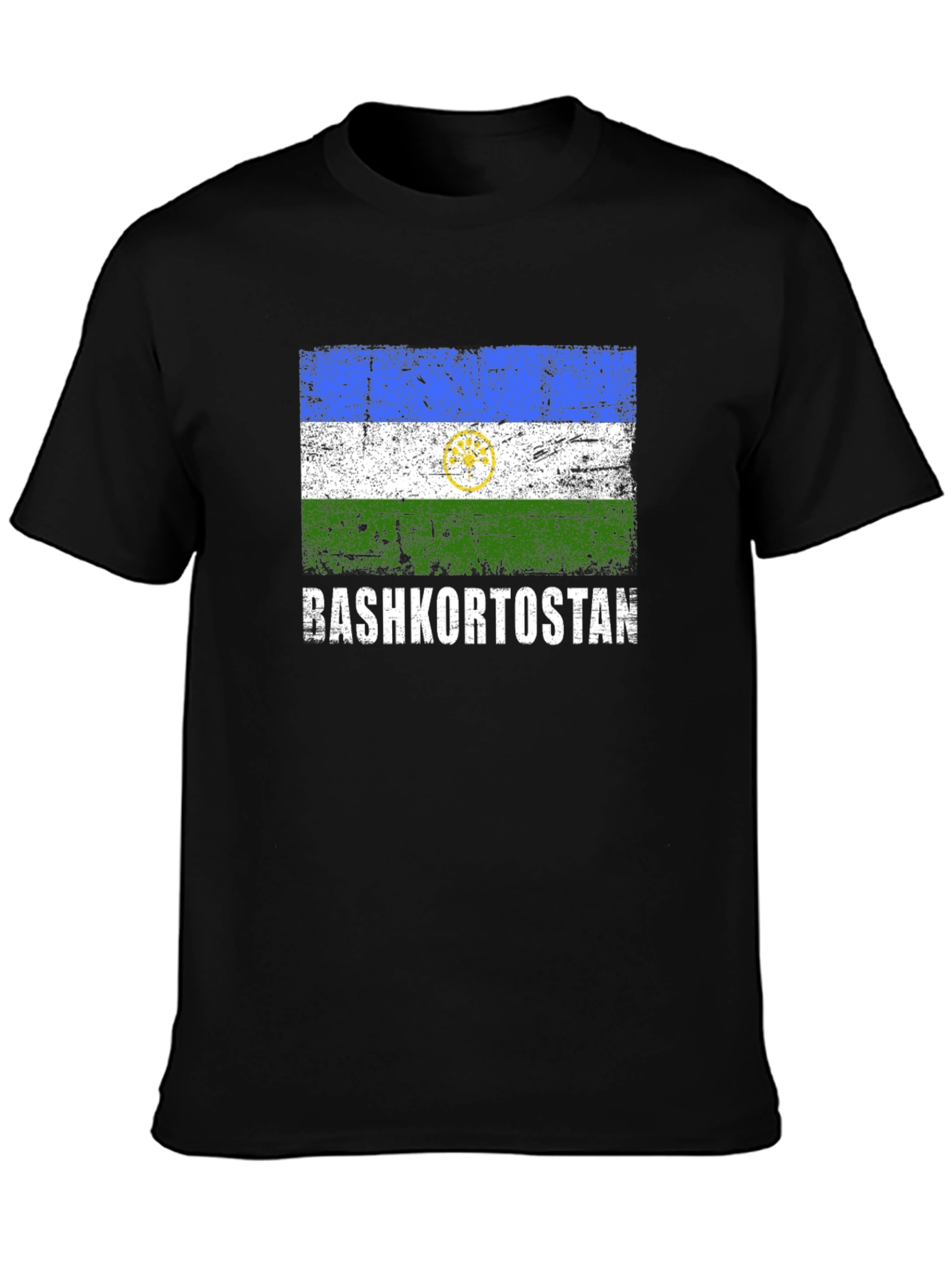 Bashkortostan Flag T-Shirt - Distressed Design
