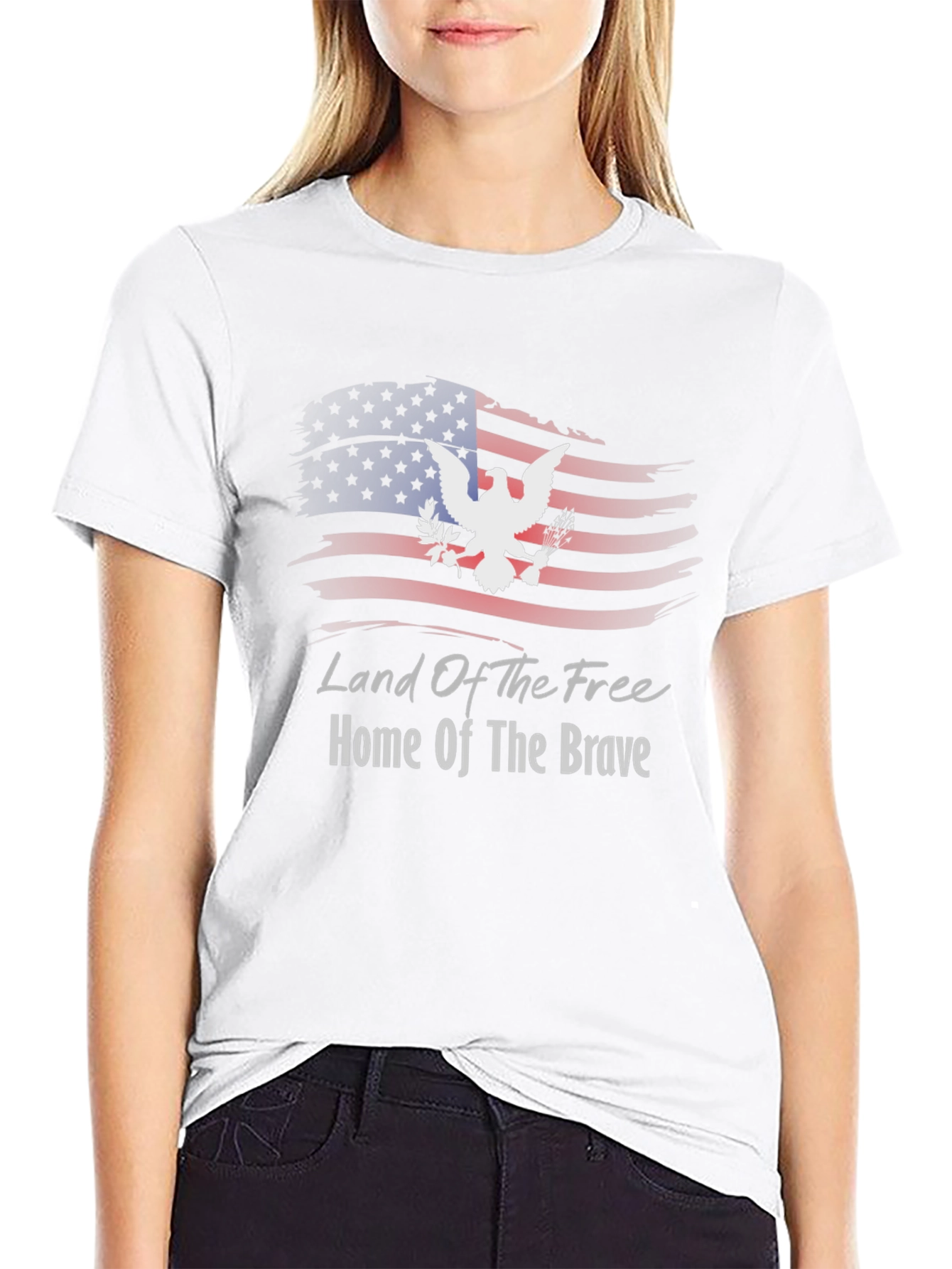 Land of the Free Patriotic T-Shirt