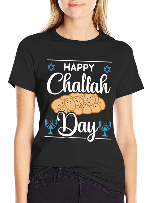 Happy Challah Day Graphic T-Shirt