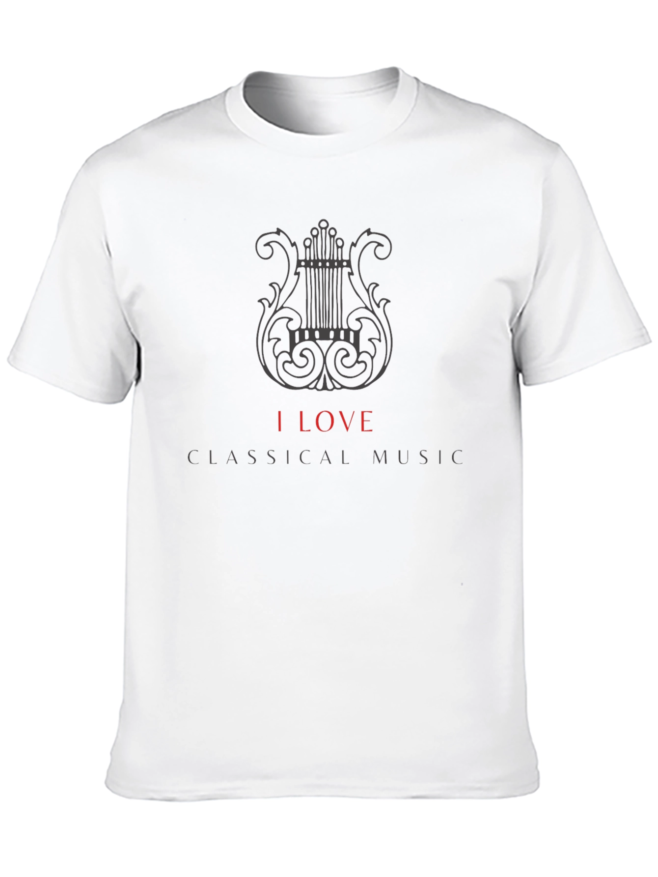 I Love Classical Music Graphic T-Shirt