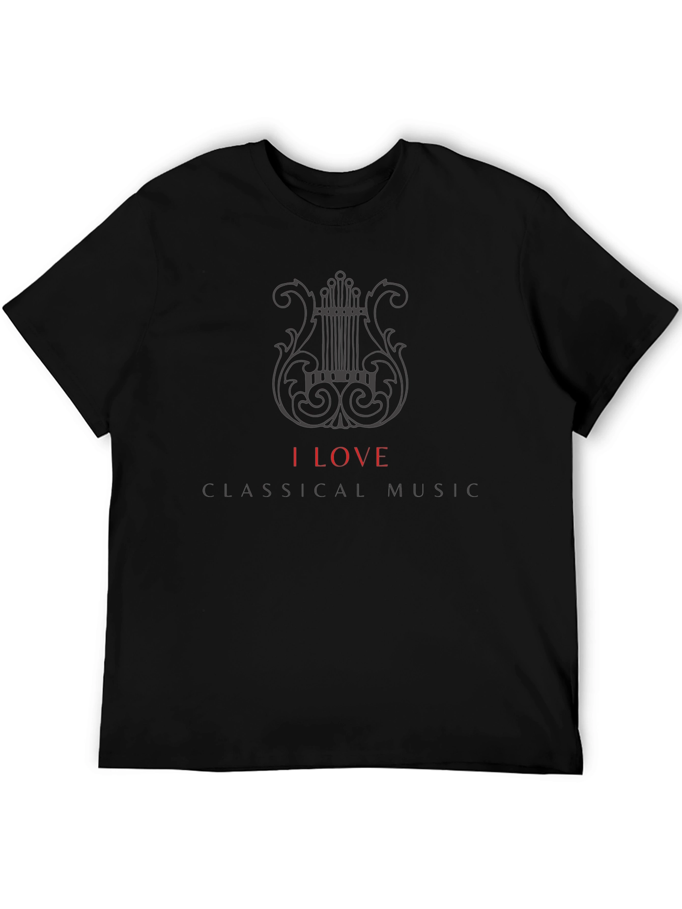I Love Classical Music Graphic T-Shirt