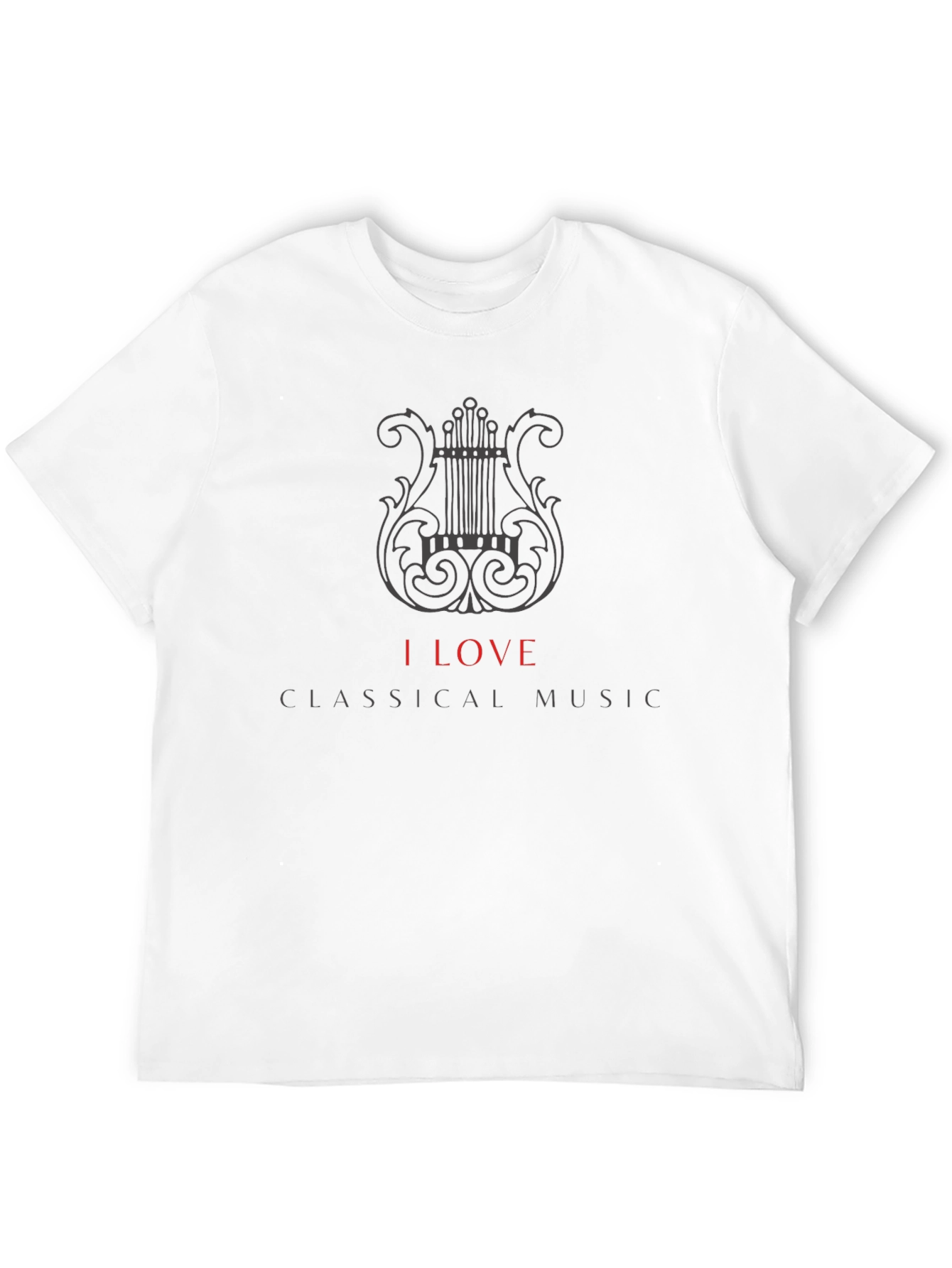 I Love Classical Music Graphic T-Shirt