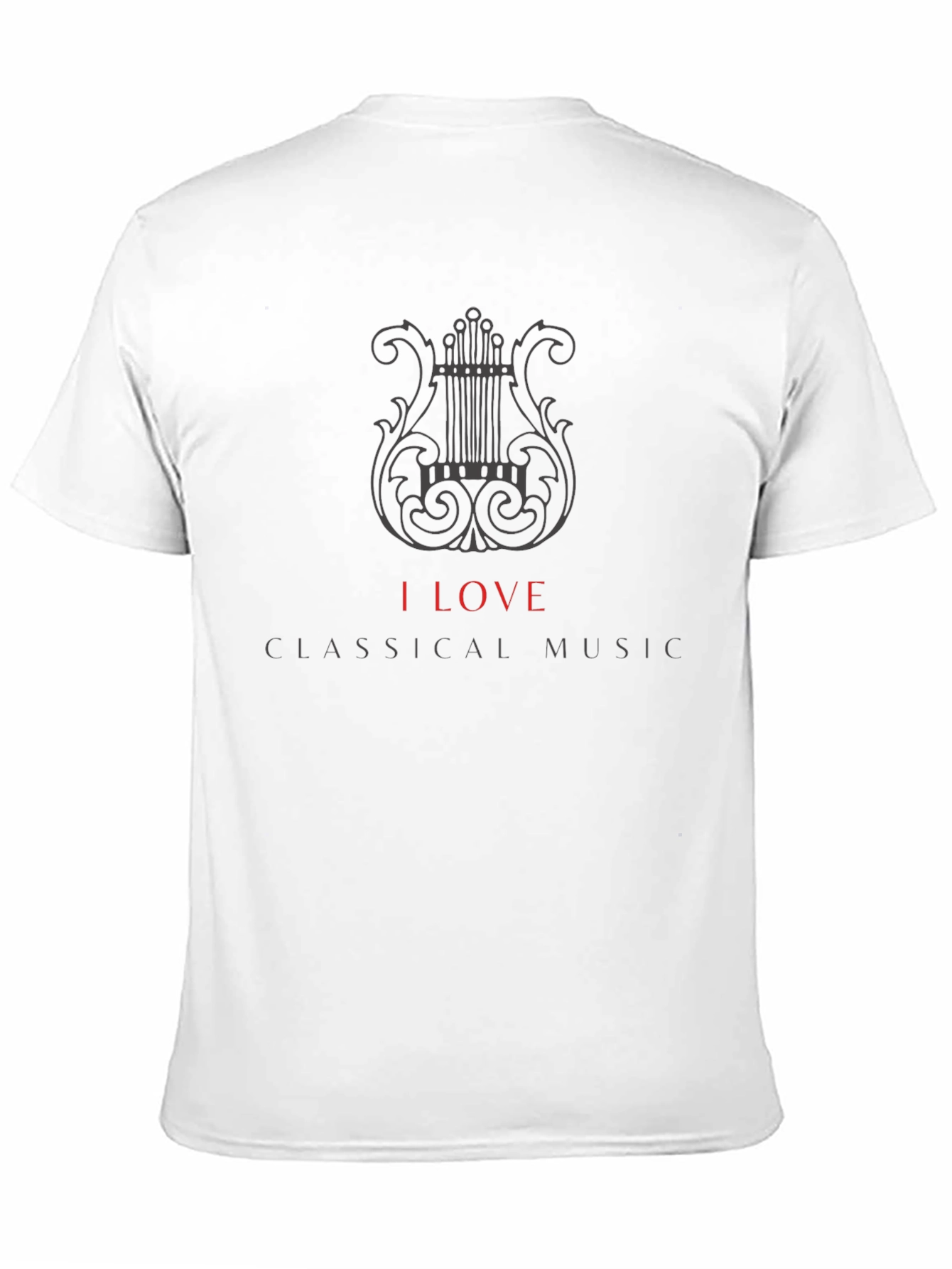 I Love Classical Music Graphic T-Shirt