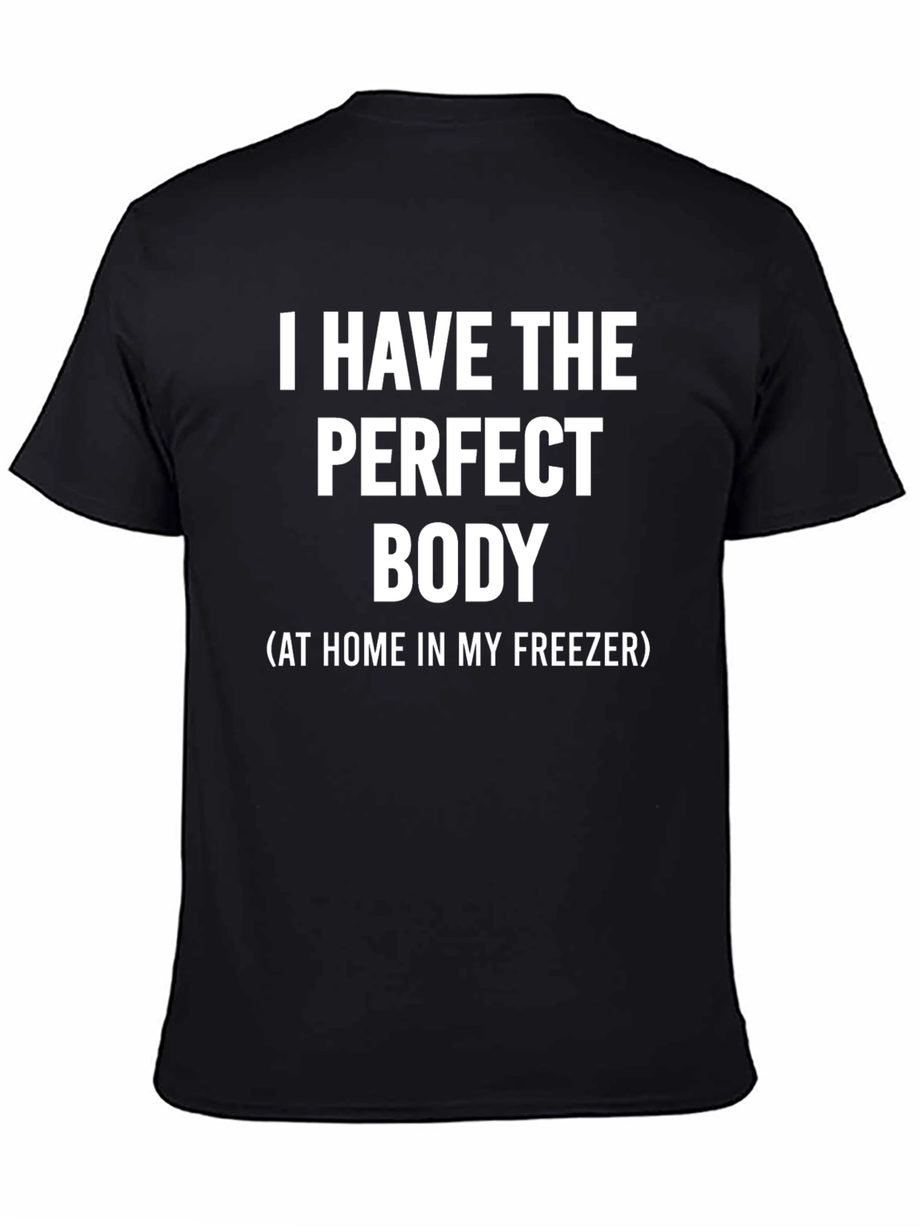 Funny Perfect Body T-Shirt - Freezer Humor