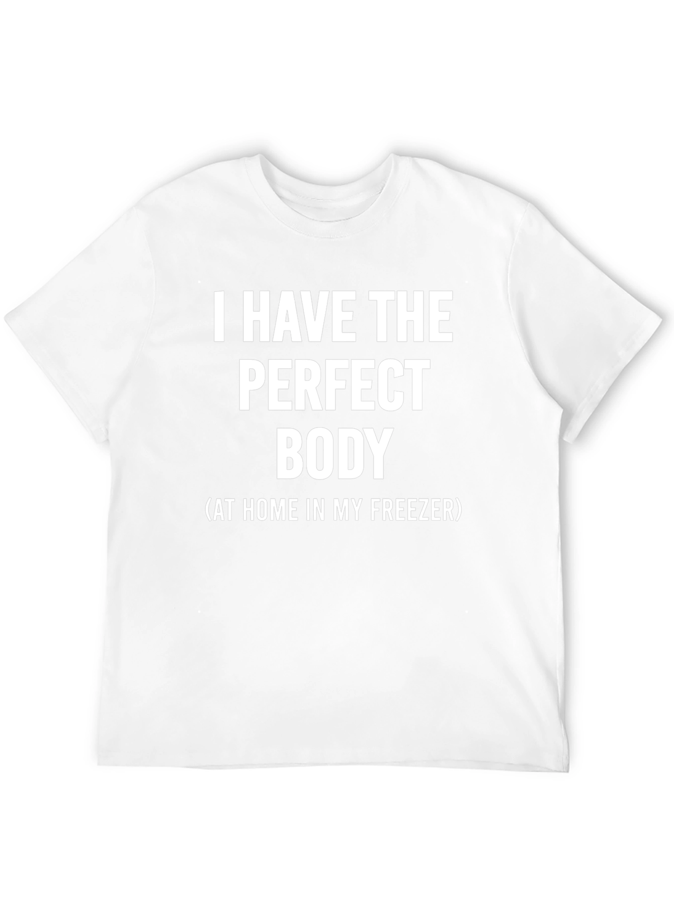 Funny Perfect Body T-Shirt - Freezer Humor