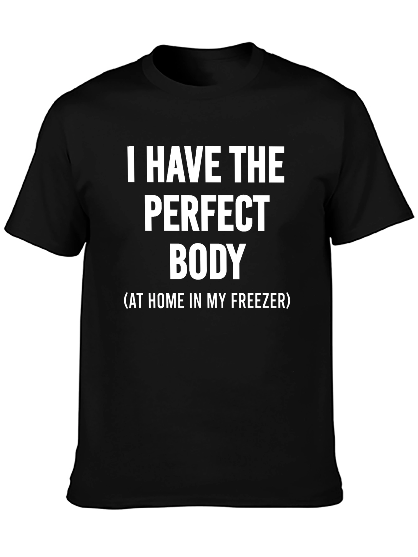 Funny Perfect Body T-Shirt - Freezer Humor