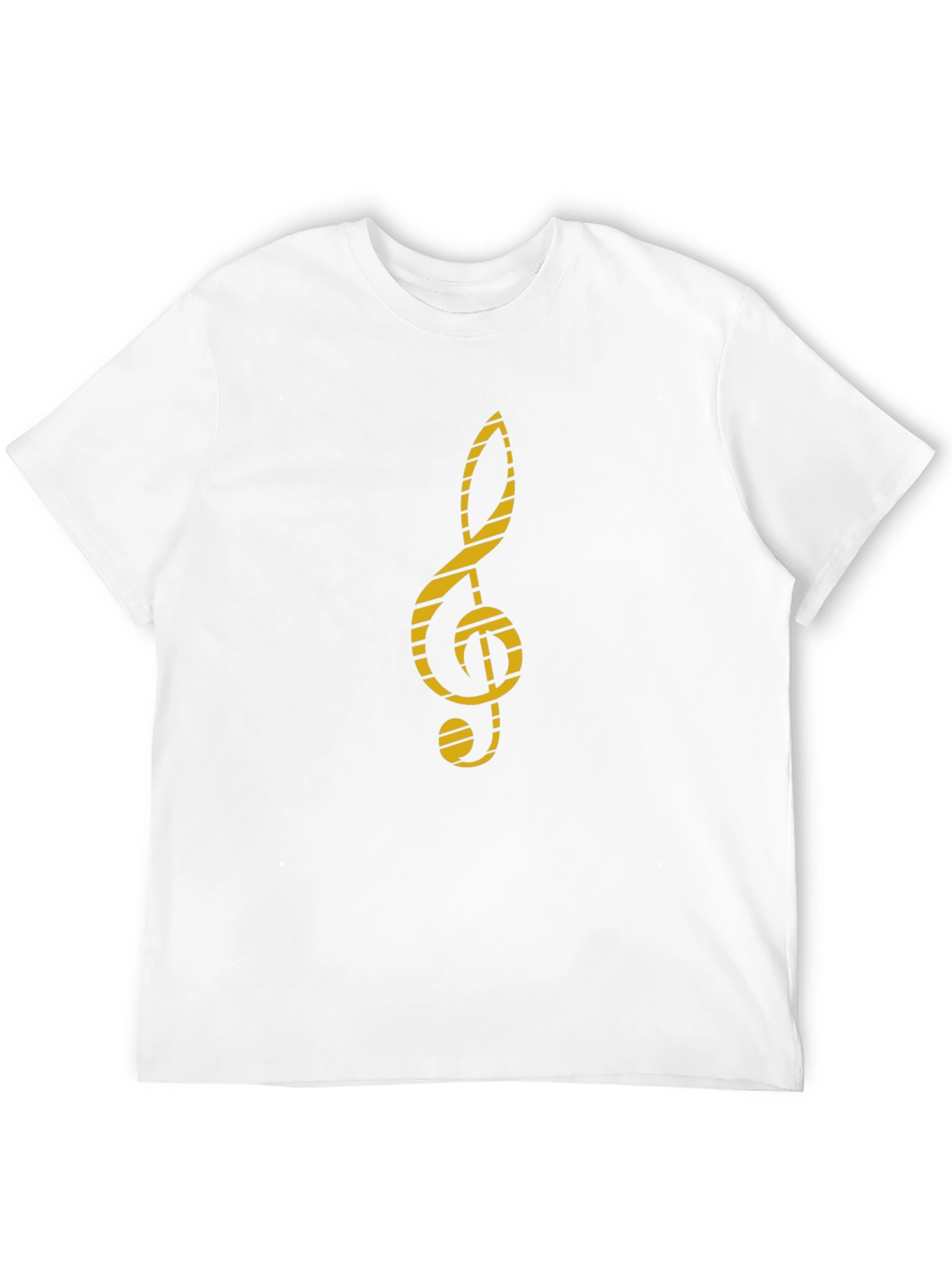 Treble Clef Graphic Tee - Music Lovers Black T-Shirt