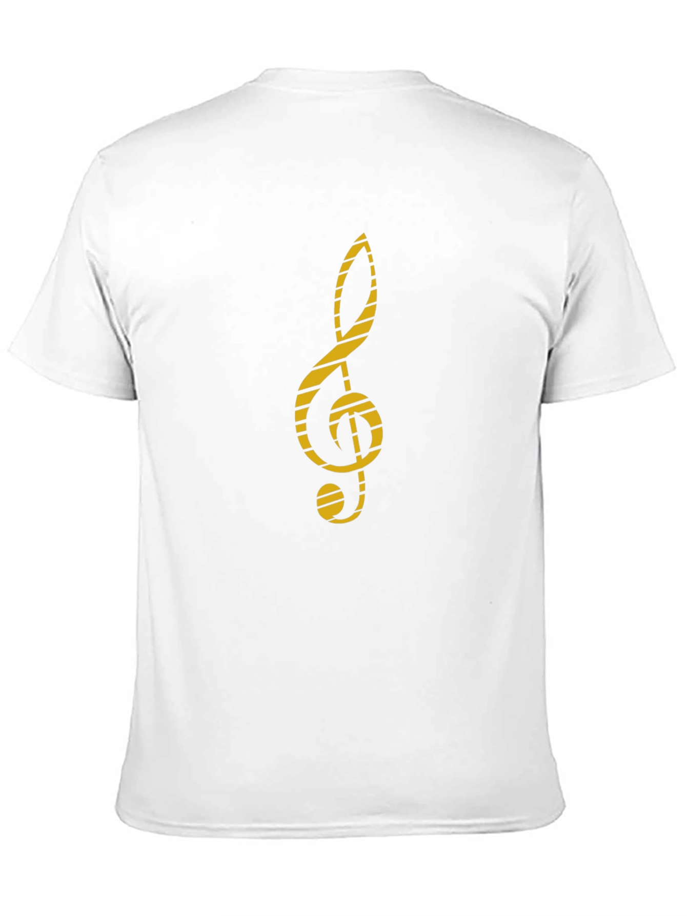 Treble Clef Graphic Tee - Music Lovers Black T-Shirt