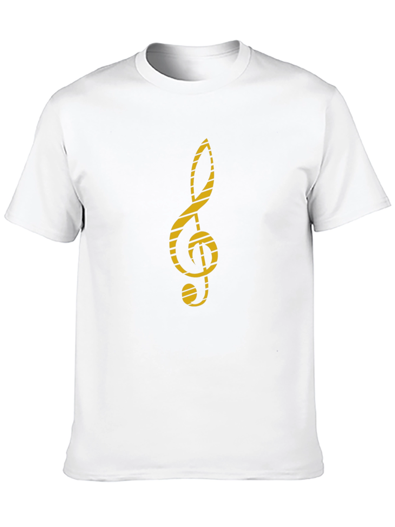 Treble Clef Graphic Tee - Music Lovers Black T-Shirt