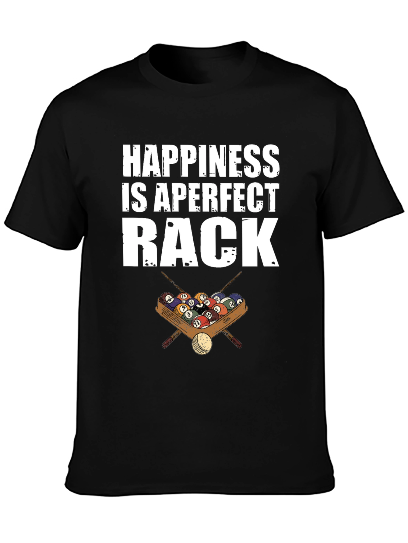 Happiness is A Perfect Rack Graphic Tee