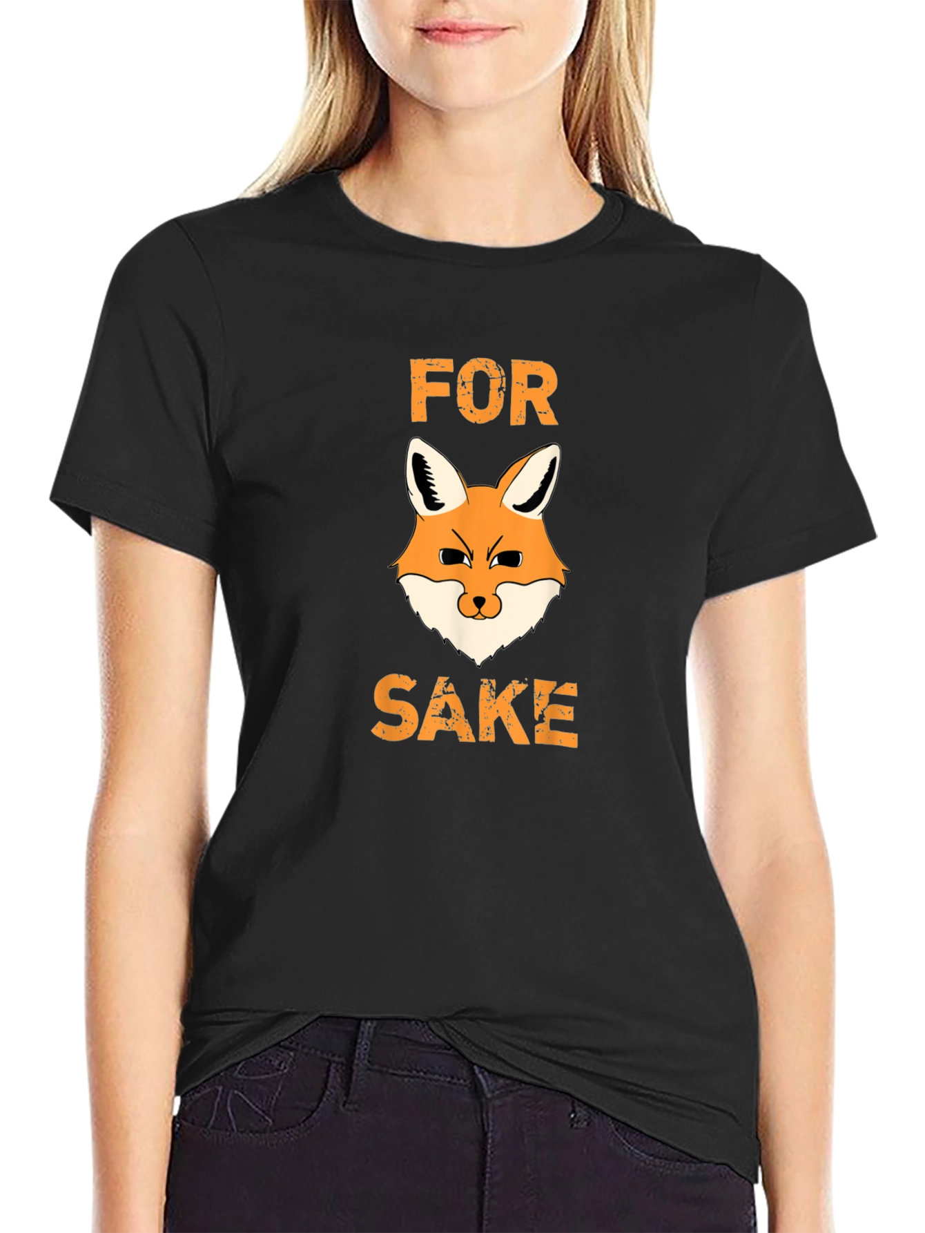 For Fox Sake T-Shirt - Funny Graphic Tee