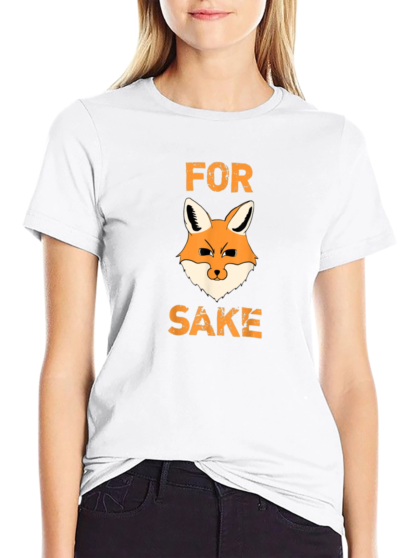 For Fox Sake T-Shirt - Funny Graphic Tee
