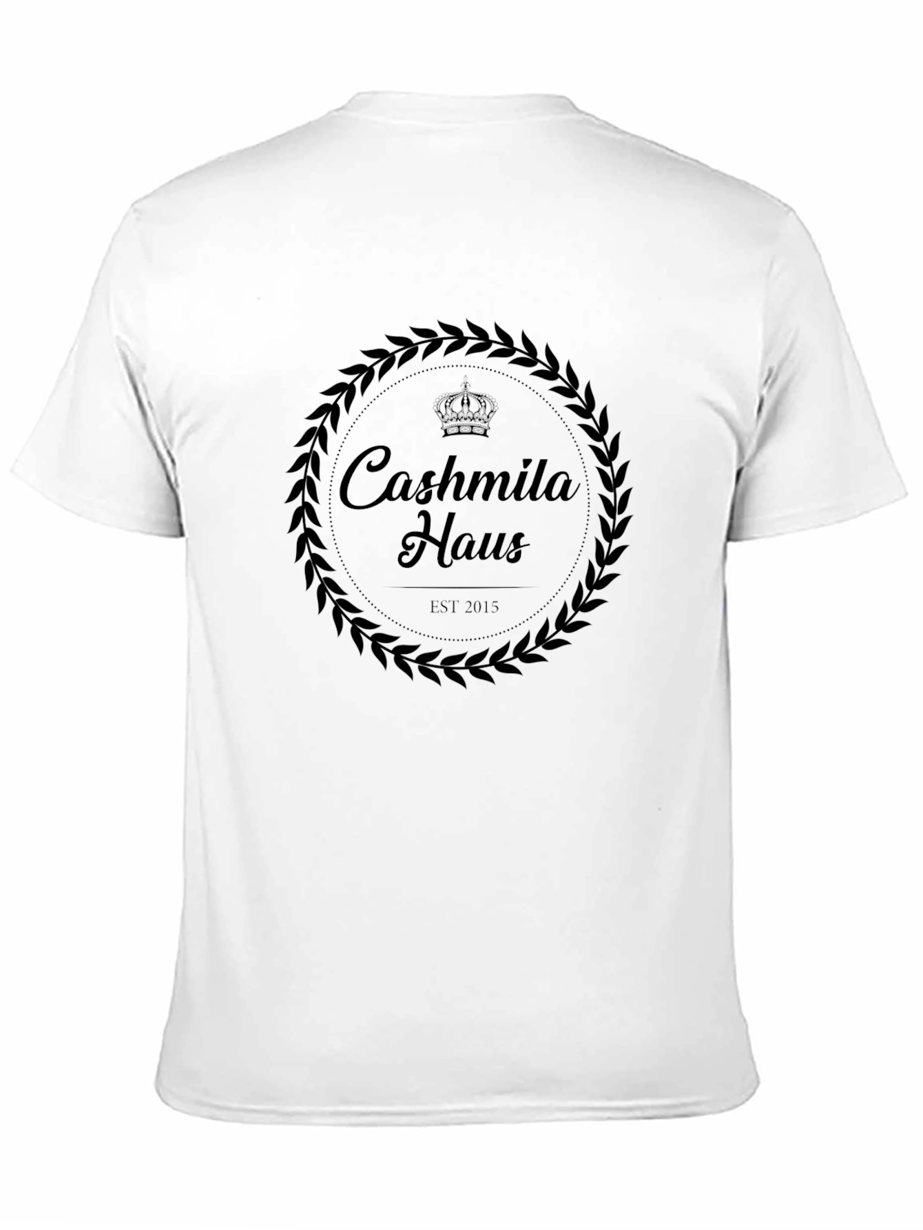 Cashmila Haus Black Graphic Tee