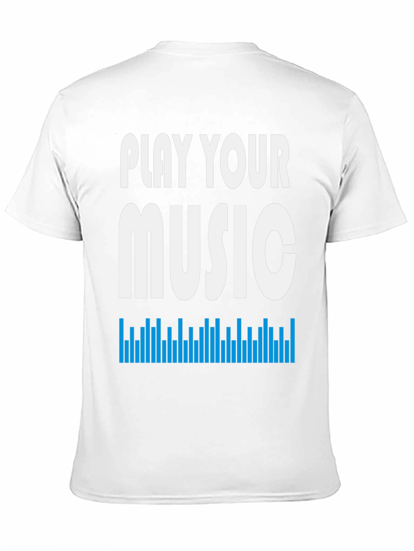 Play Your Music Graphic Tee - Stylish Black T-Shirt