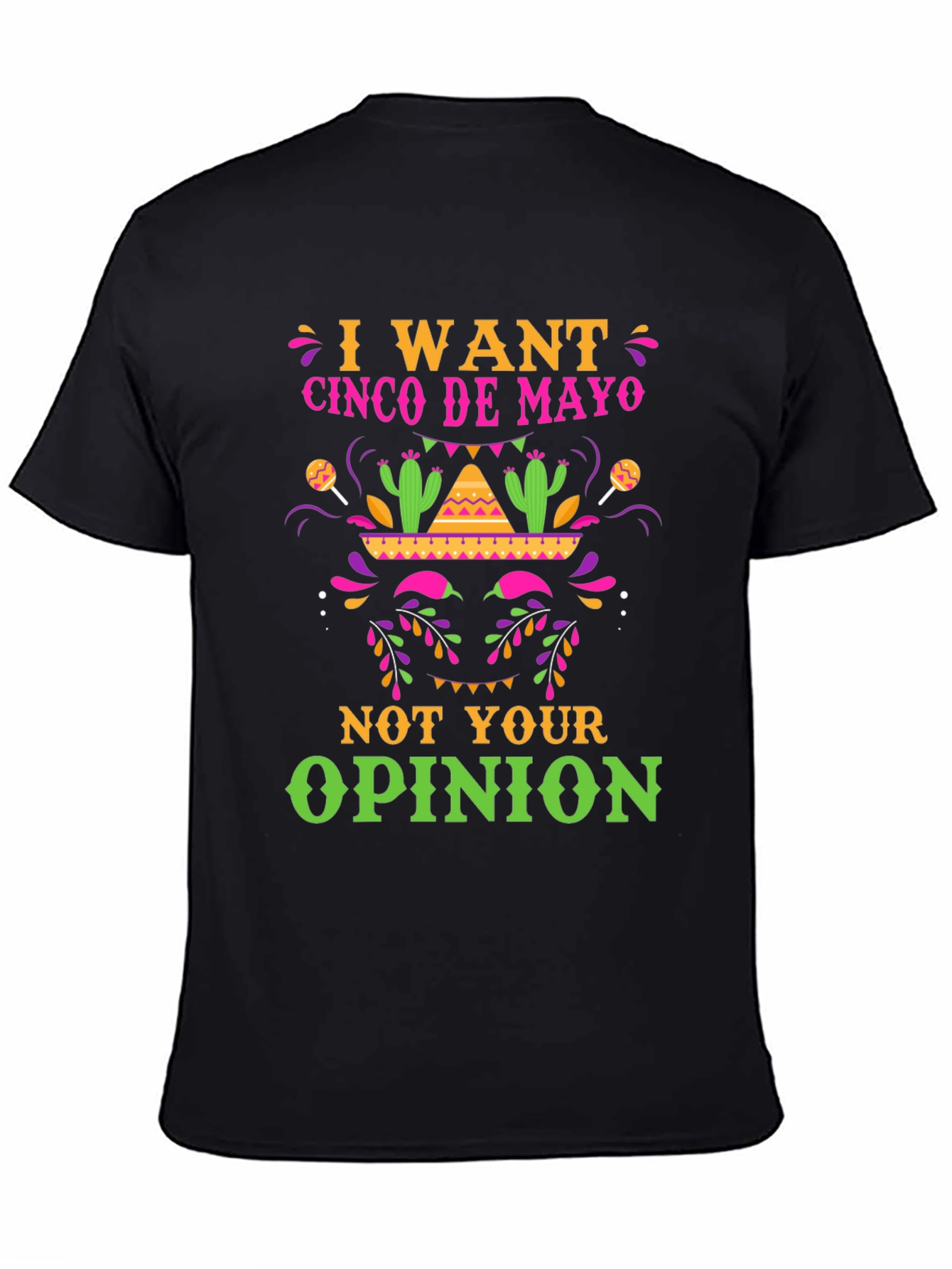 Cinco De Mayo T-Shirt - Funny Graphic Tee