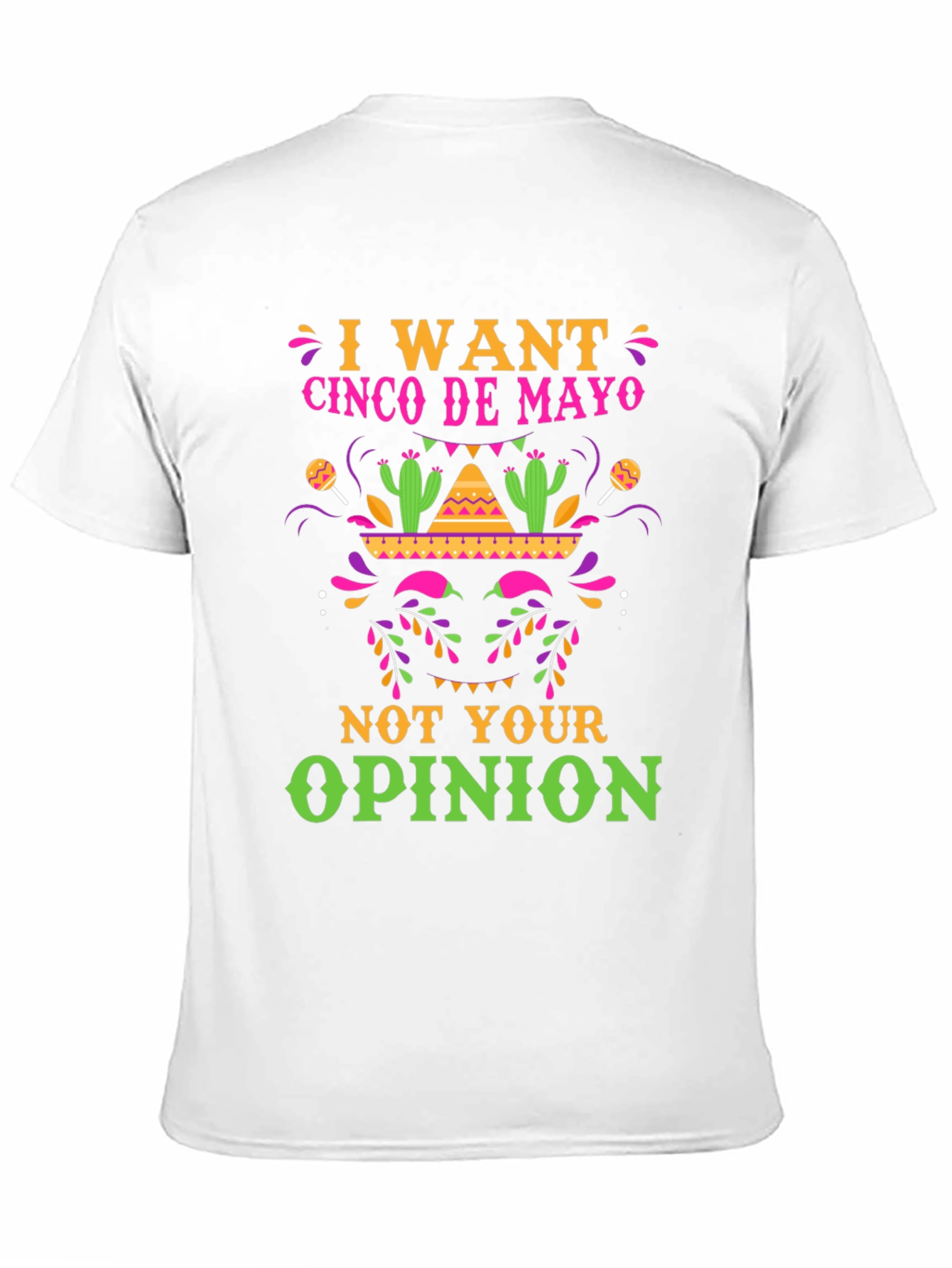 Cinco De Mayo T-Shirt - Funny Graphic Tee