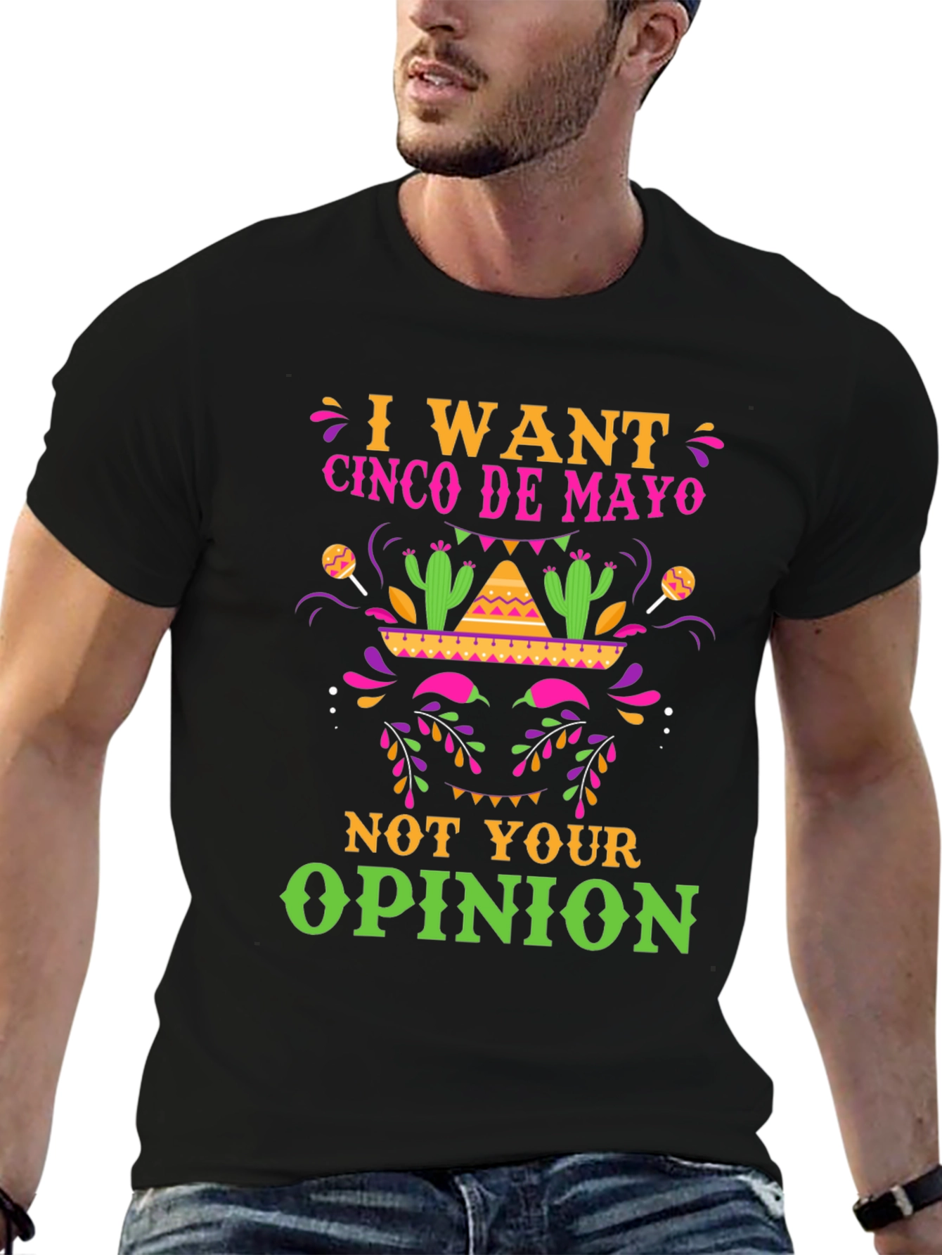 Cinco De Mayo T-Shirt - Funny Graphic Tee