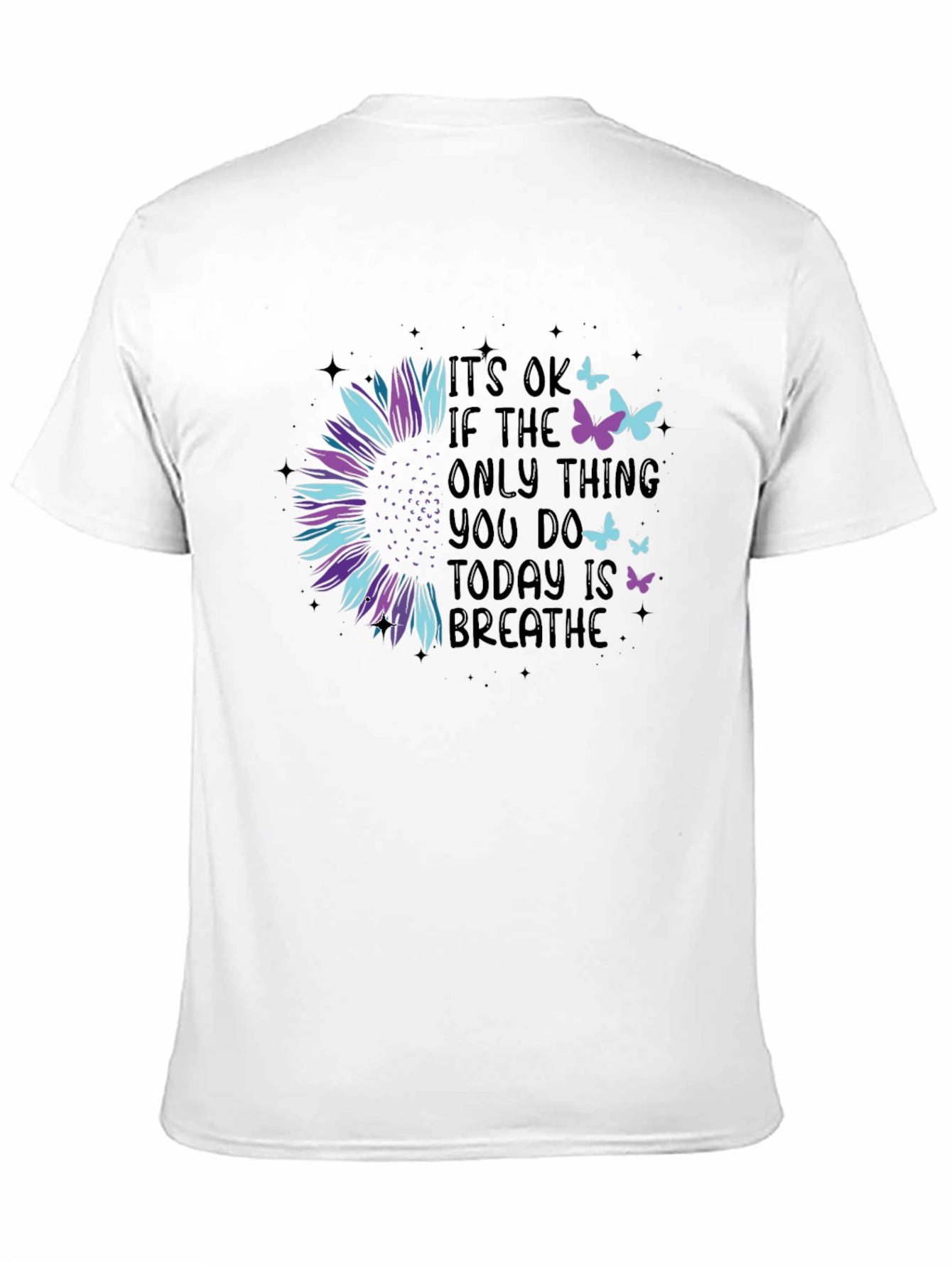 Breathe Sunflower Graphic Tee