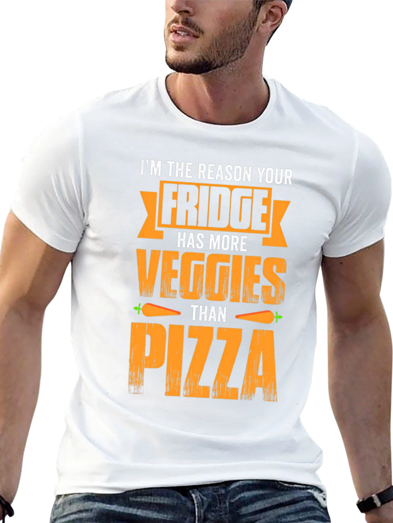 Veggie Lover T-Shirt - Funny Vegetarian Graphic Tee