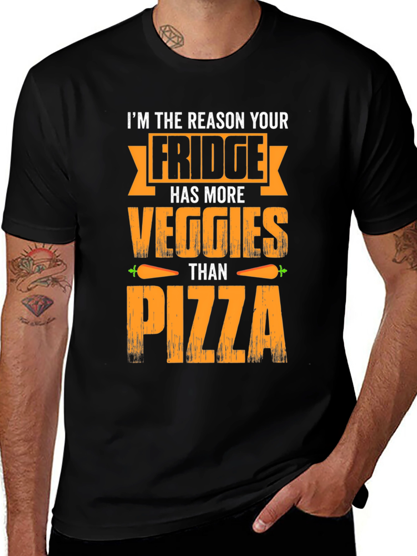 Veggie Lover T-Shirt - Funny Vegetarian Graphic Tee