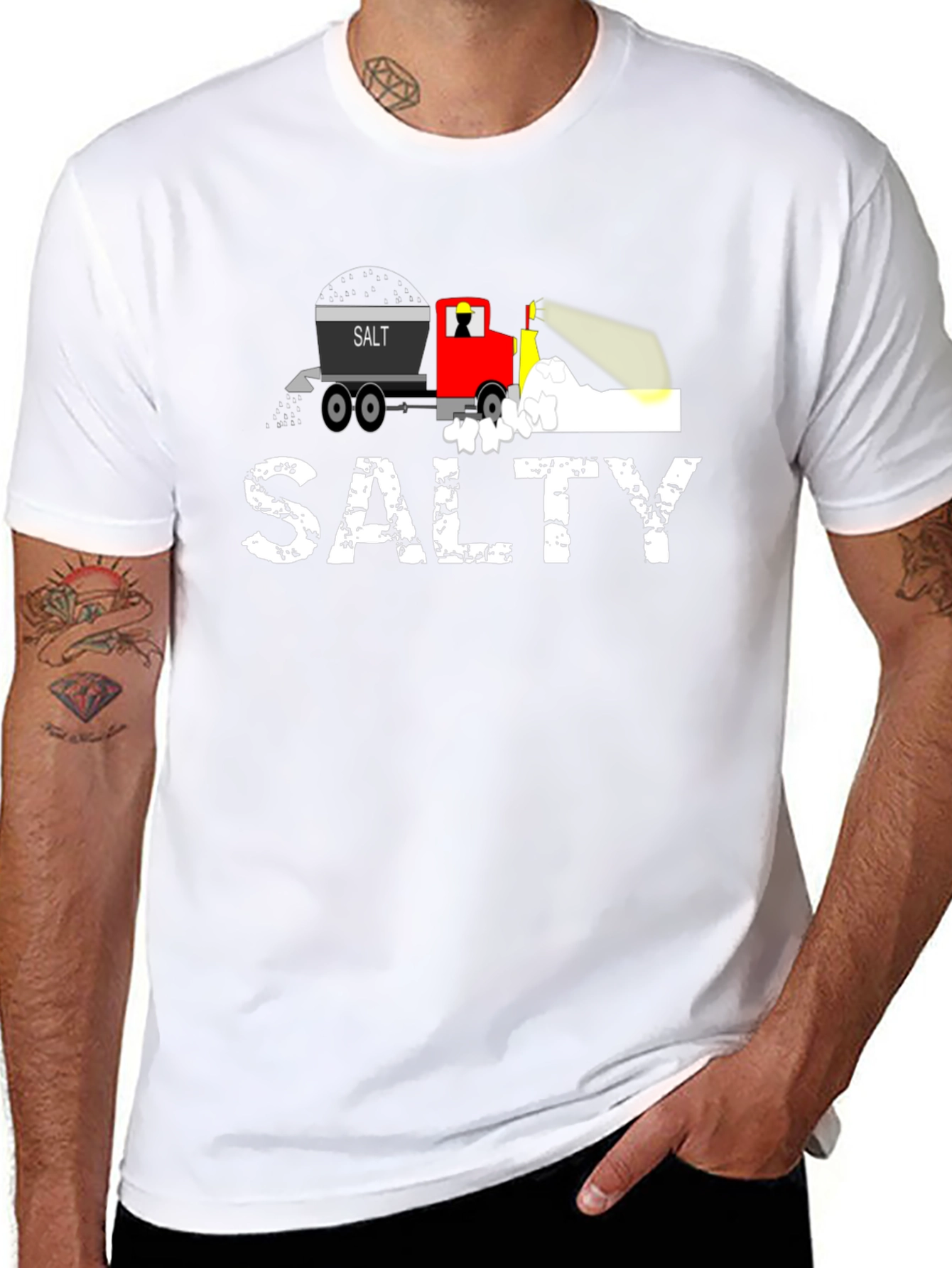 Salty Snow Removal Truck T-Shirt