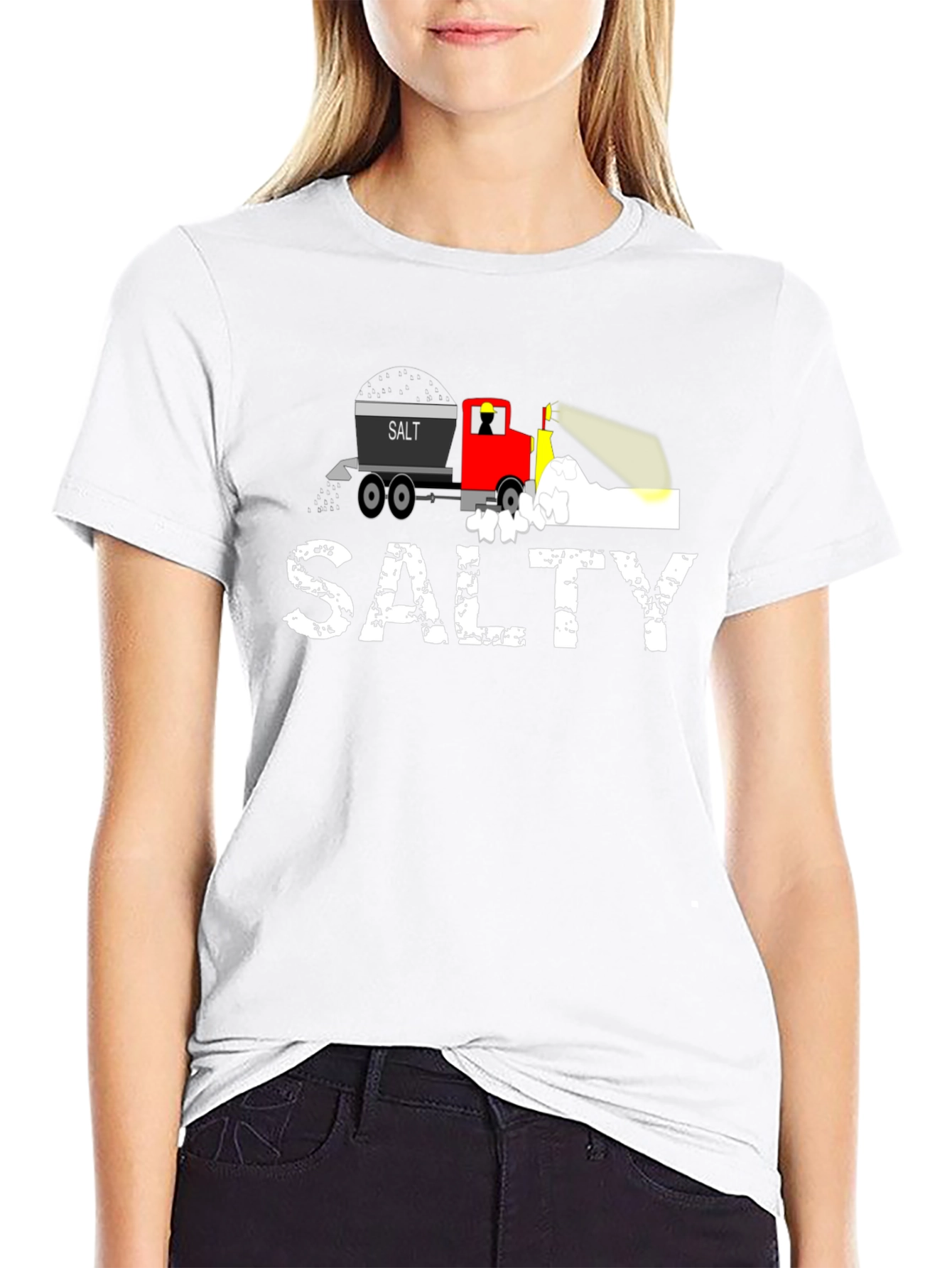 Salty Snow Removal Truck T-Shirt