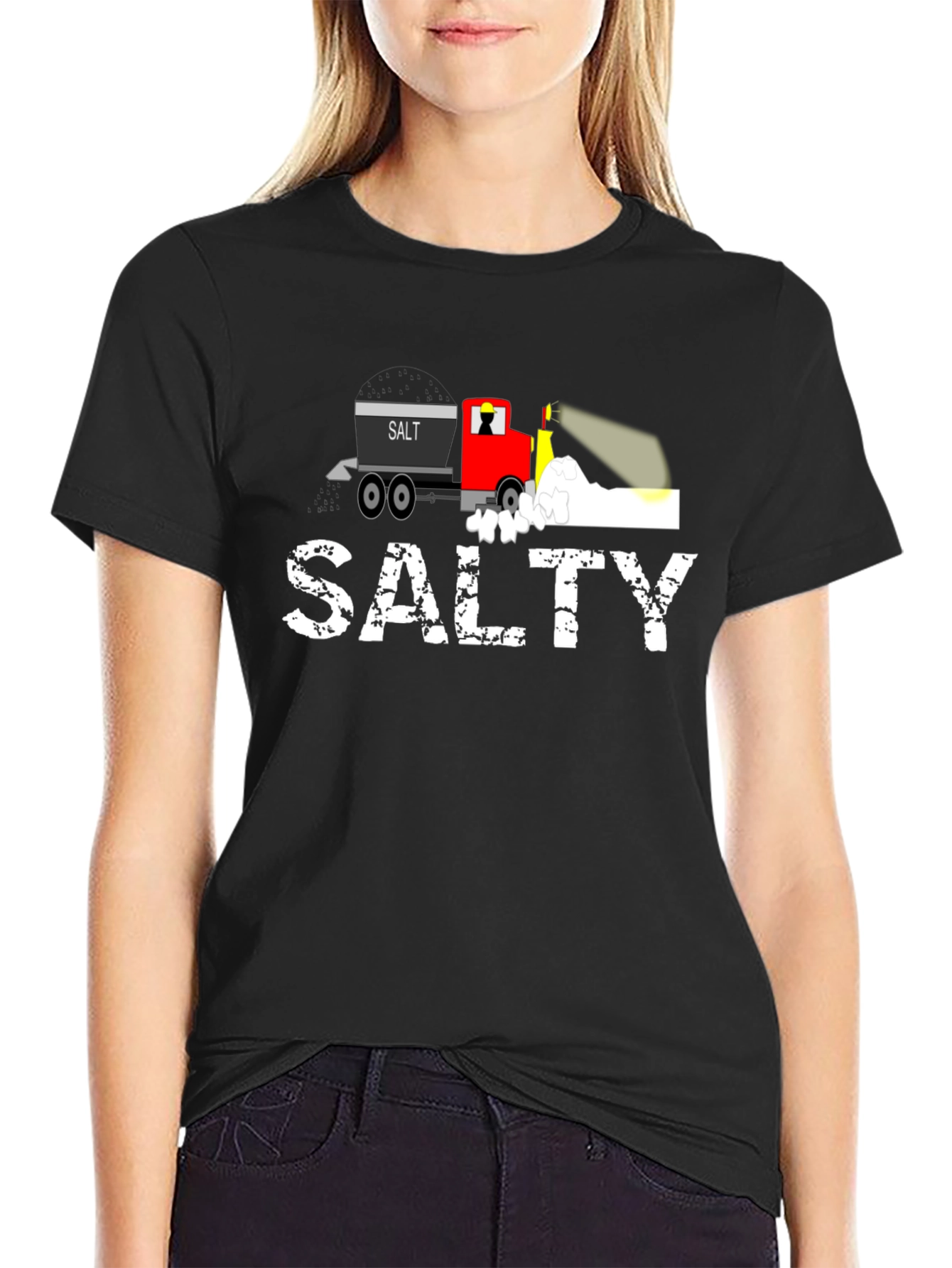 Salty Snow Removal Truck T-Shirt