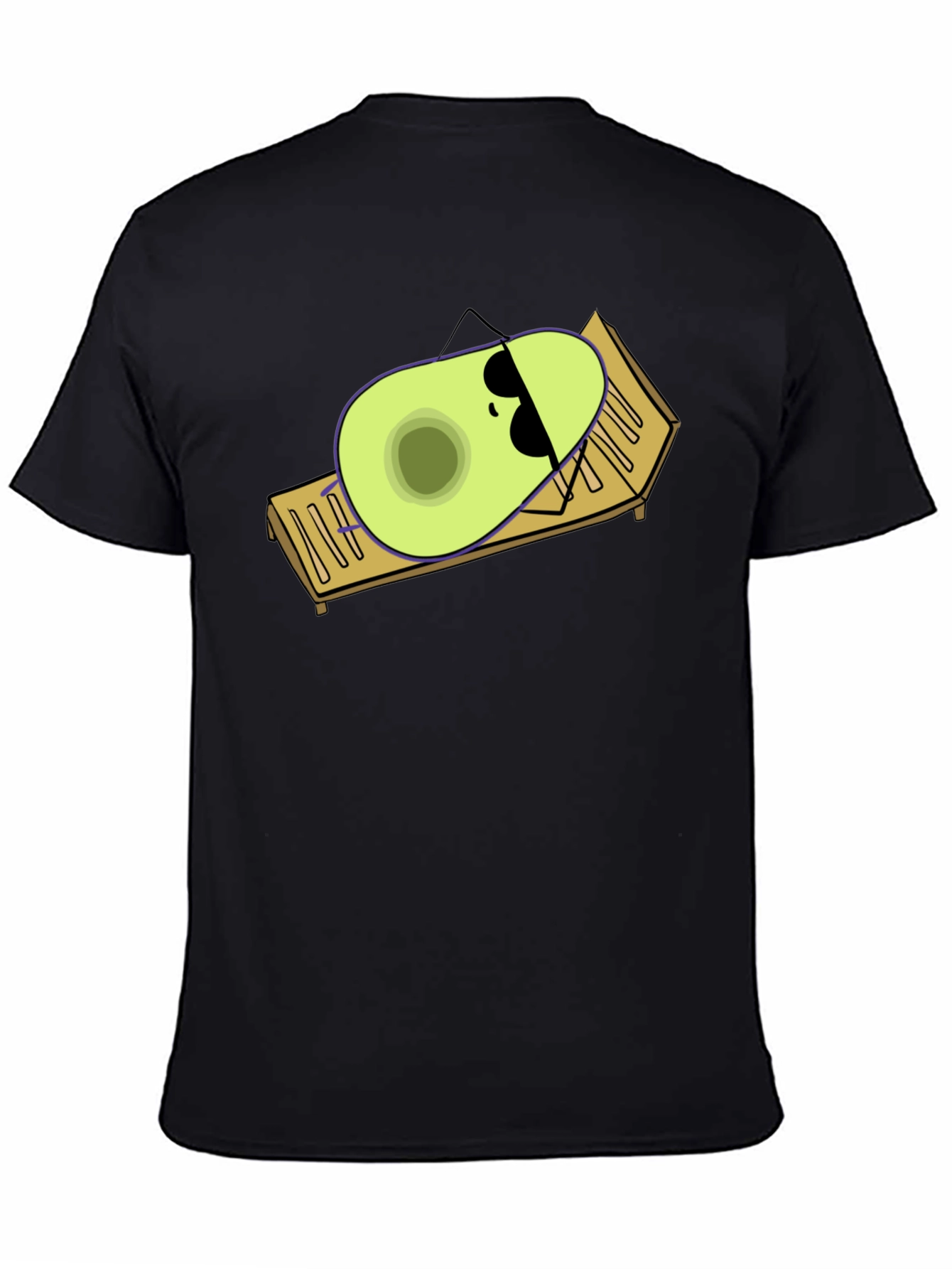Relaxing Avocado Graphic Tee - Suns Out Pits Out!