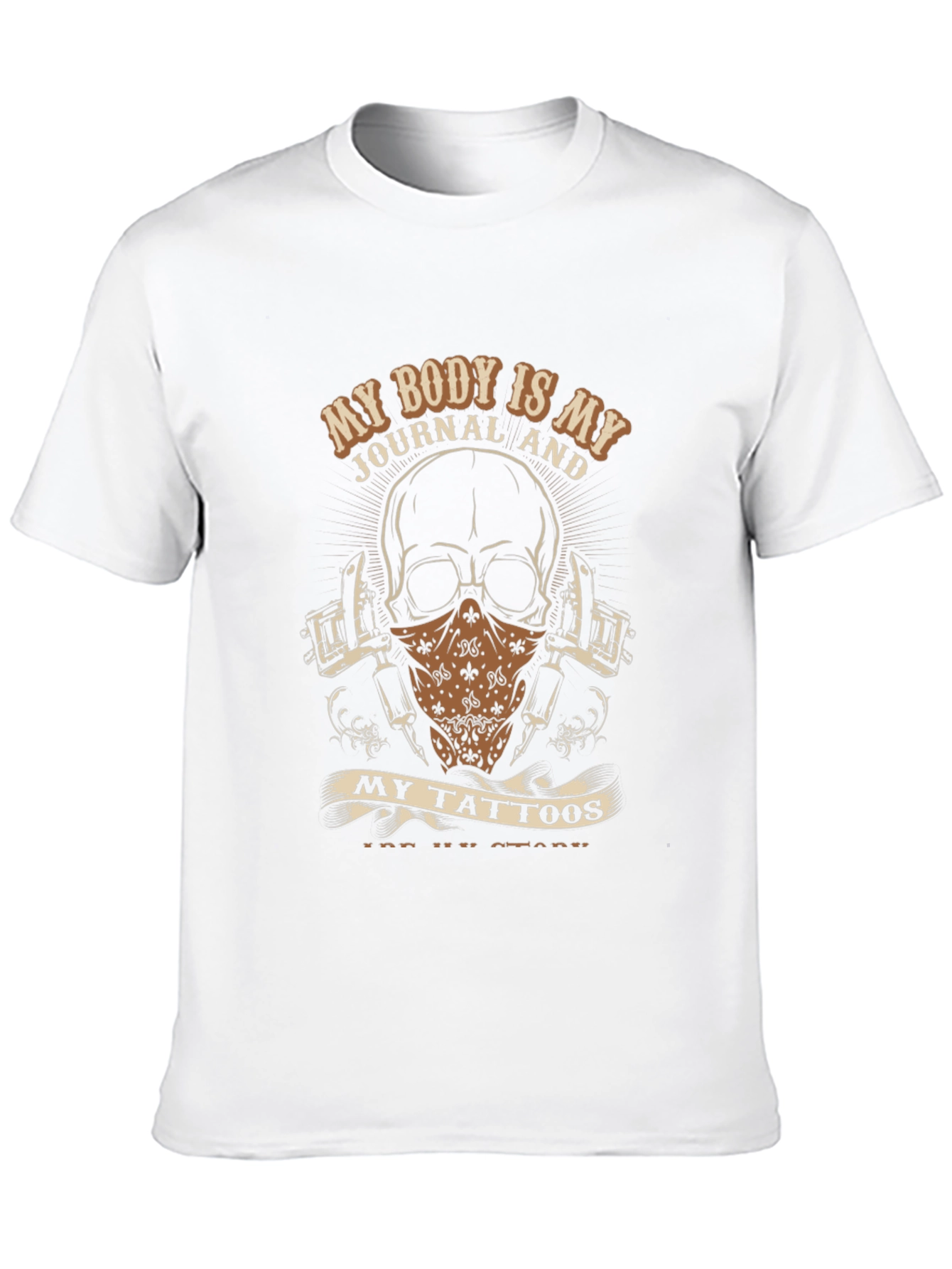 Tattoo Story Graphic Tee - Black