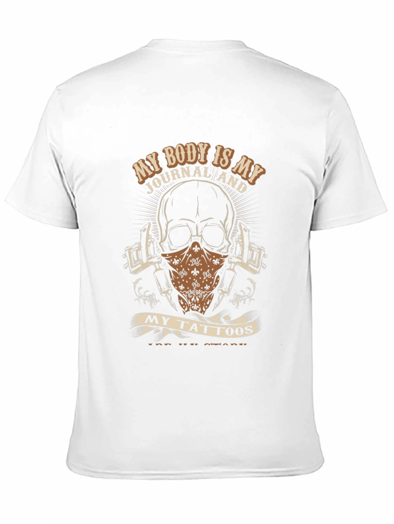 Tattoo Story Graphic Tee - Black